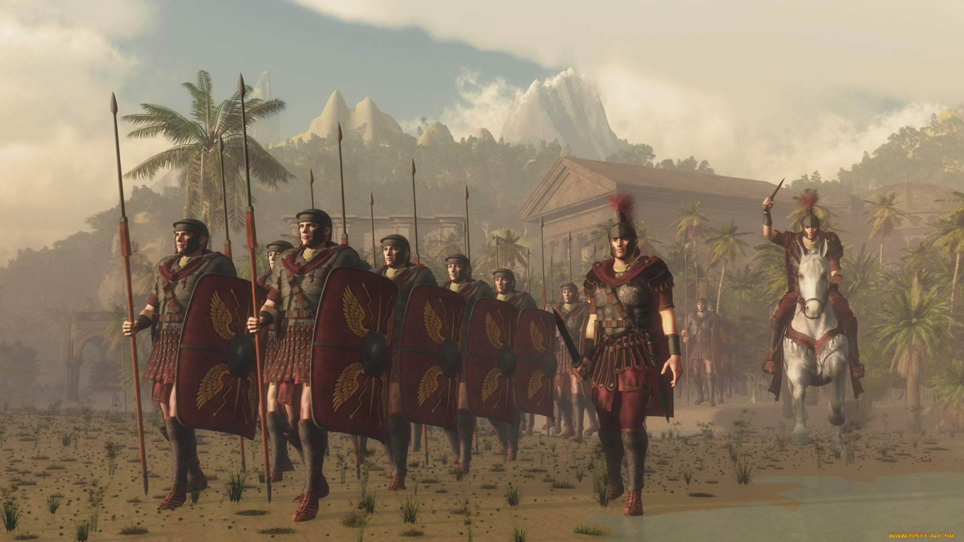 3д, графика, армия, , military, рымляни, воины