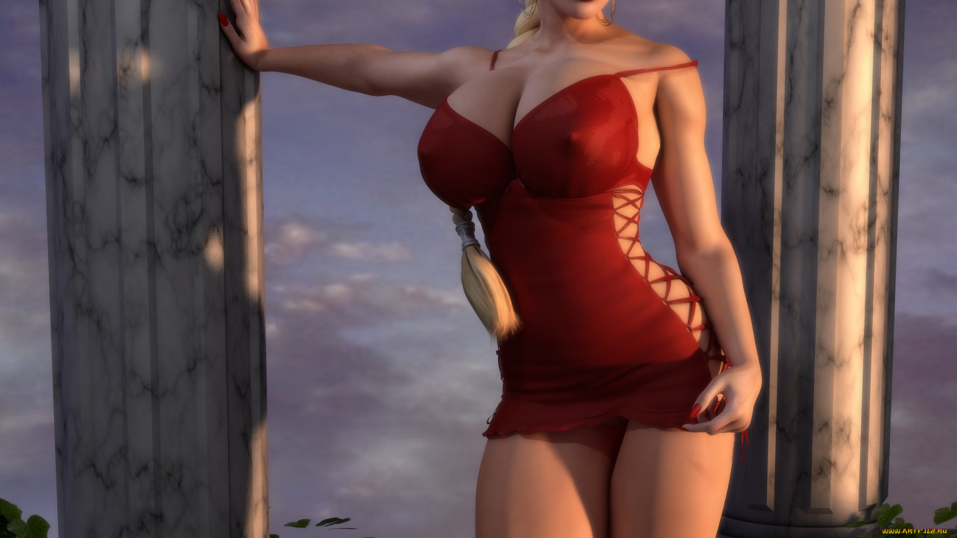 3д, графика, люди, , people, взгляд, девушка