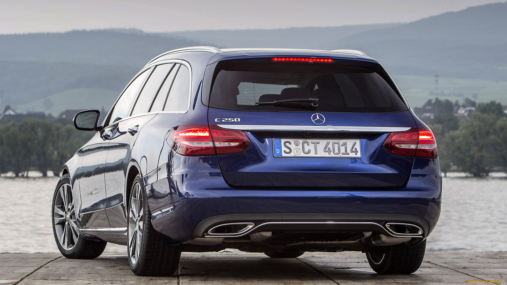 автомобили, mercedes-benz, c, 250, amg, line, estate, s205, 2014г