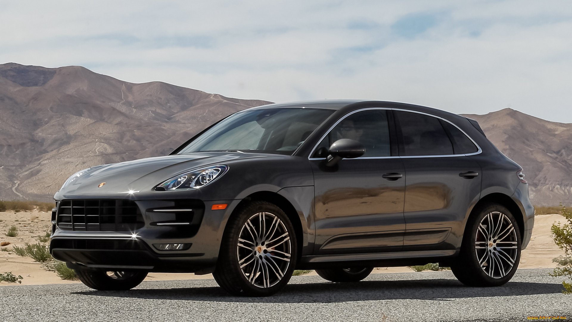автомобили, porsche, 2015г, темный, 95b, us-spec, macan, turbo