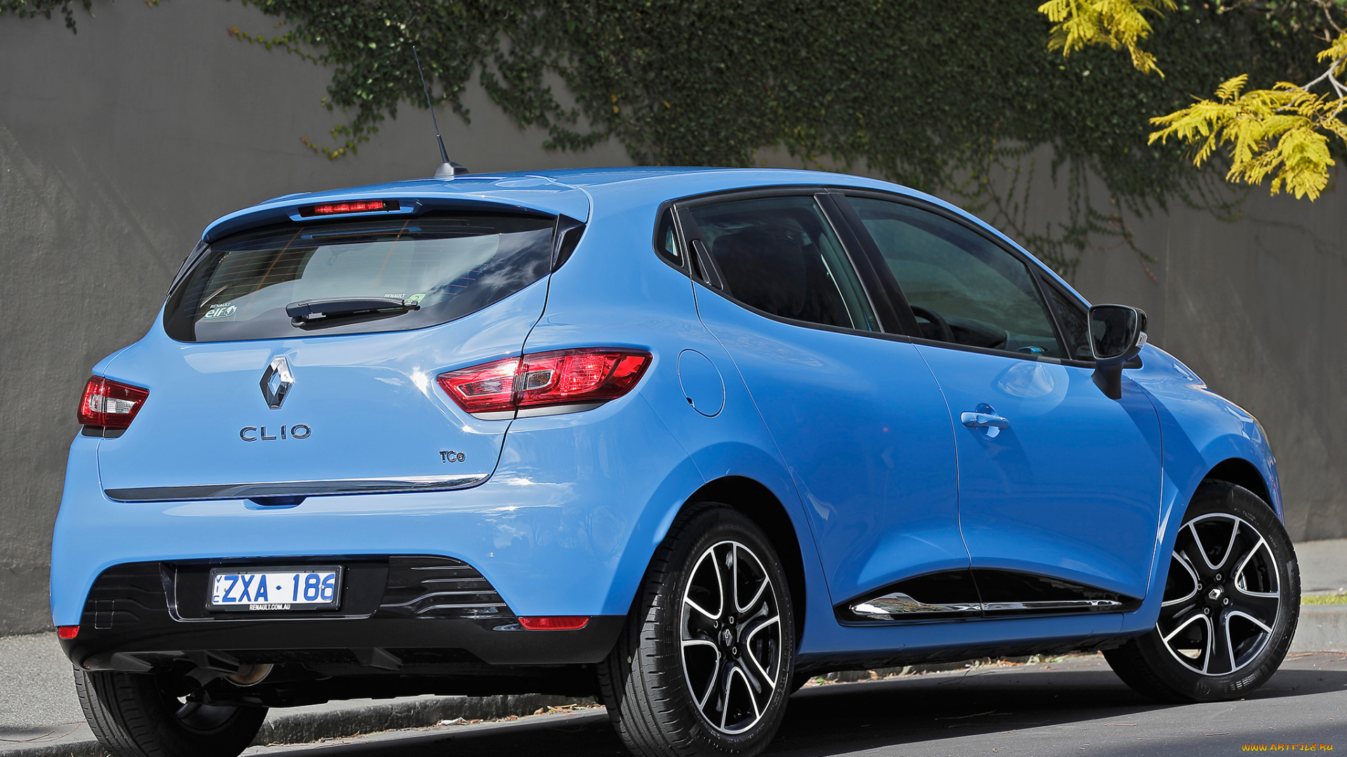 автомобили, renault, clio, au-spec, 2013г, синий