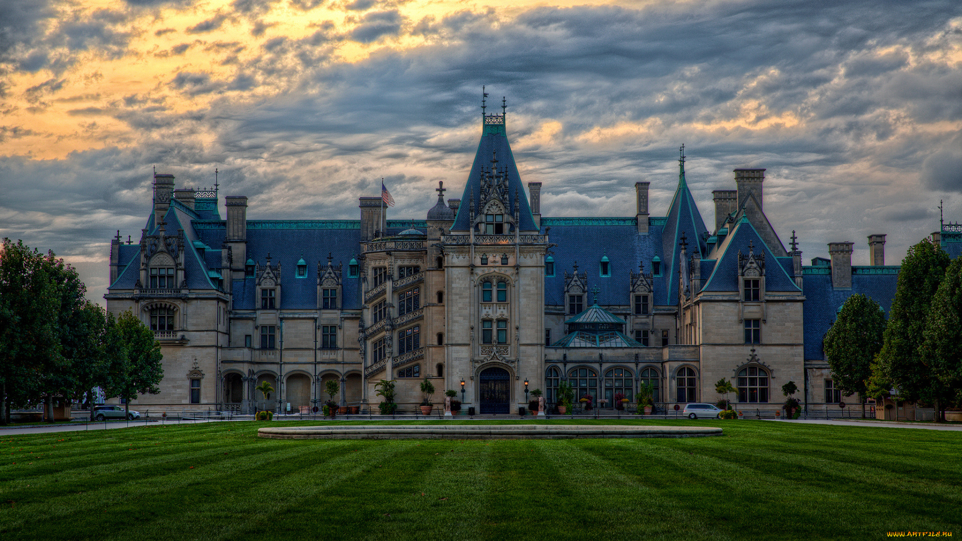 biltmore, estate, -, asheville, , north, carolina, города, -, здания, , дома, жилой, парк, сша, комплекс