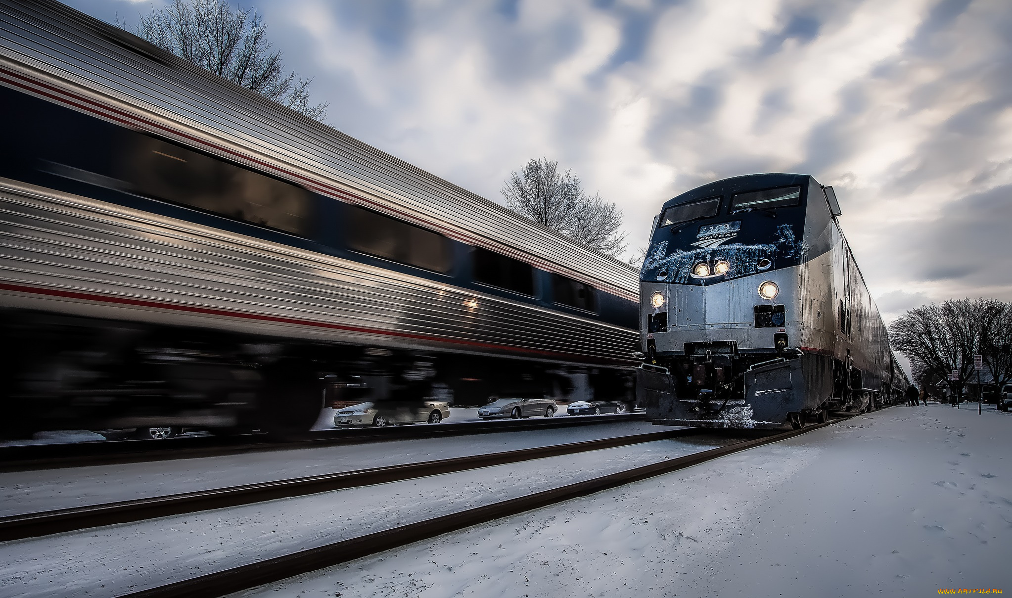 техника, поезда, железная, дорога, рельсы, локомотив, состав