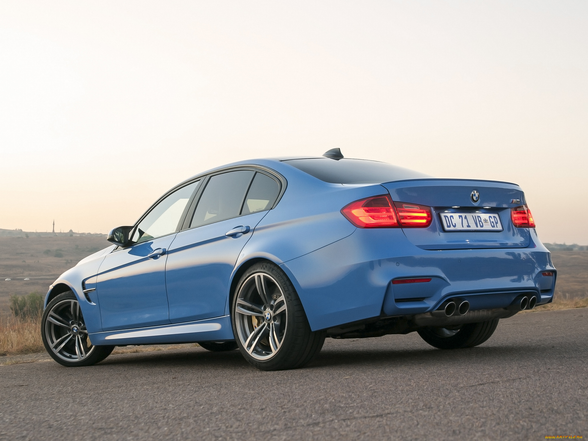 автомобили, bmw, m3, za-spec, f80, 2014г, синий