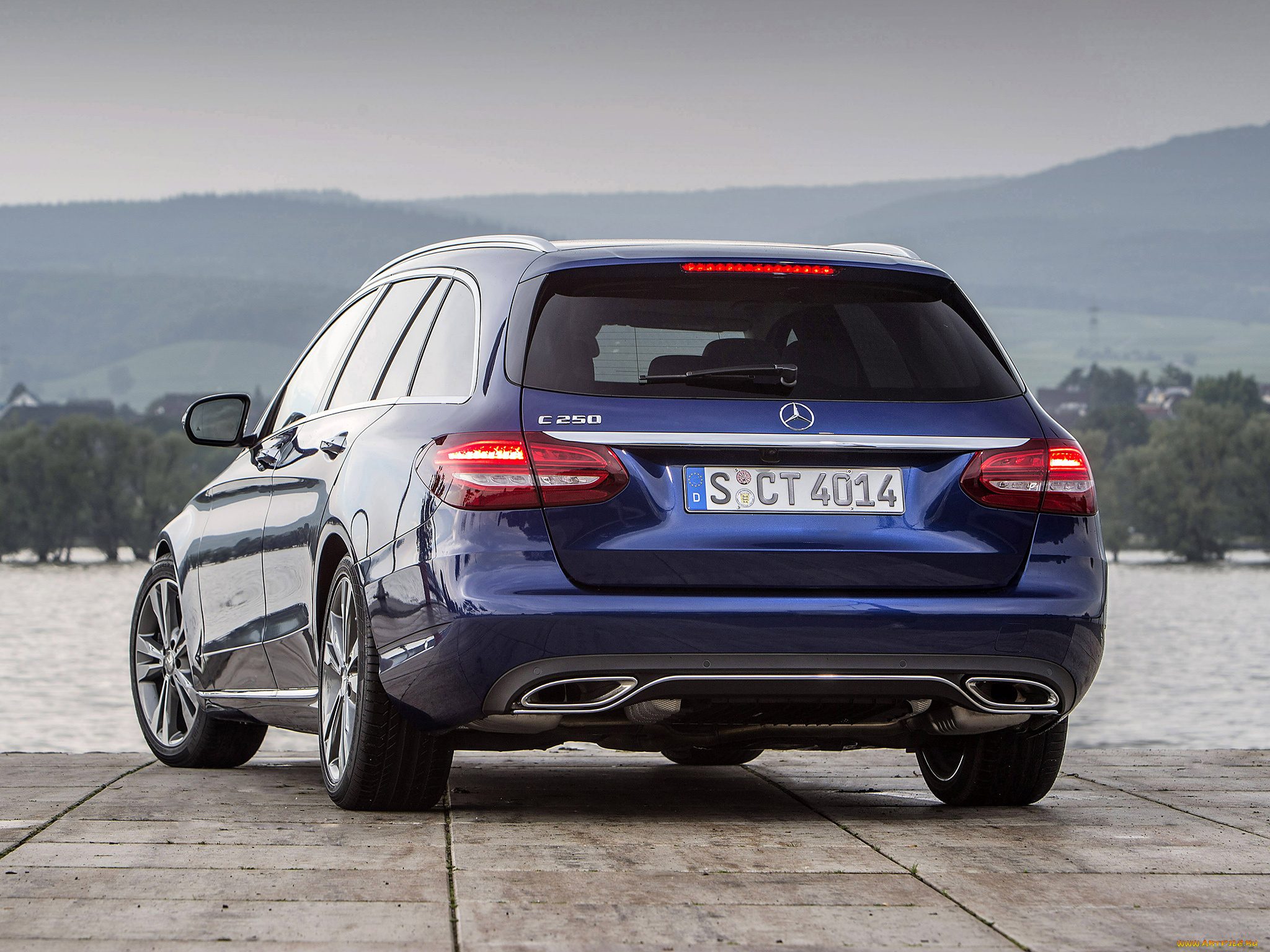 автомобили, mercedes-benz, c, 250, amg, line, estate, s205, 2014г