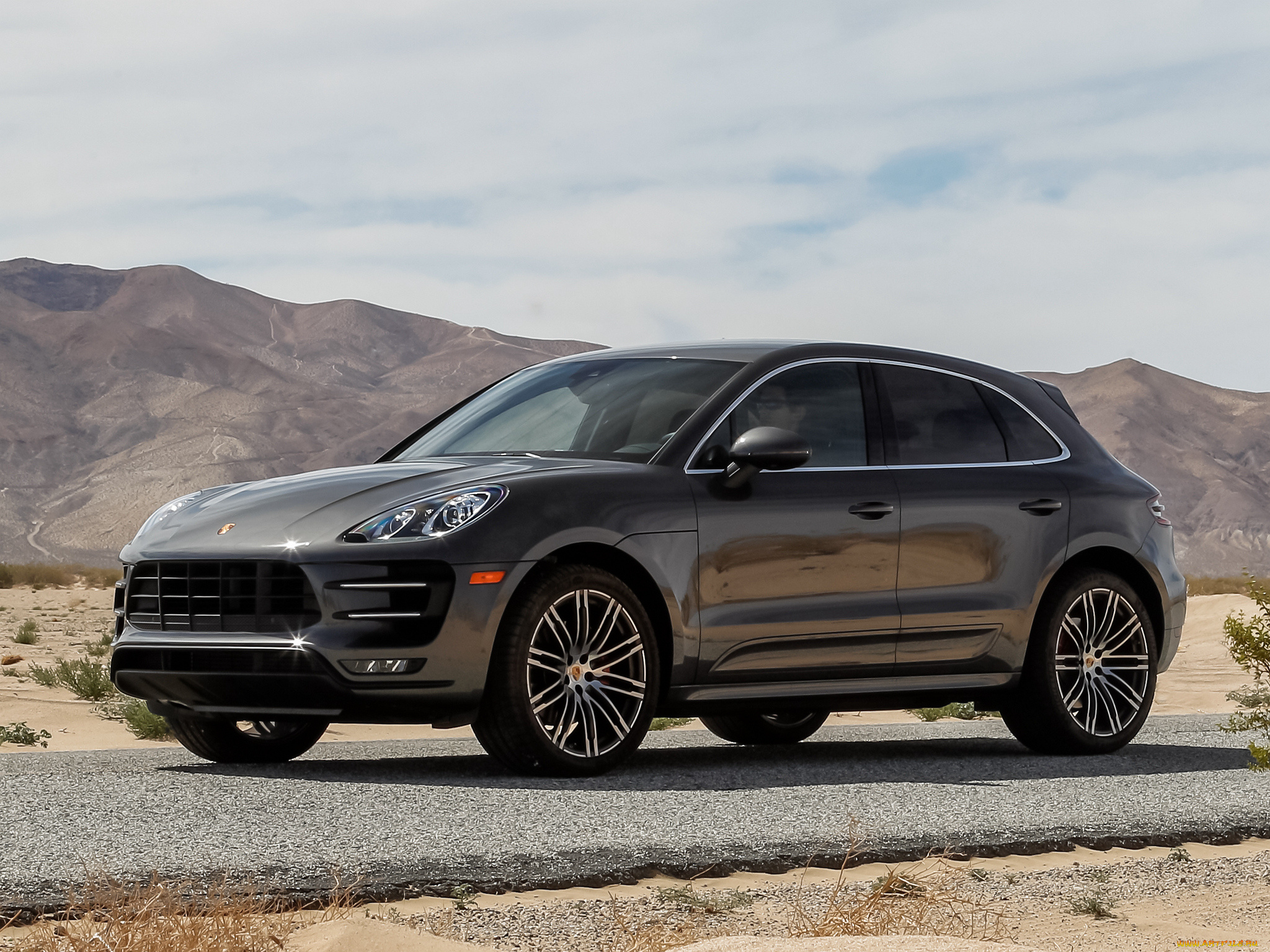 автомобили, porsche, 2015г, темный, 95b, us-spec, macan, turbo