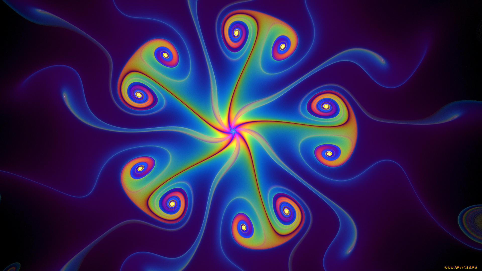 3д, графика, фракталы, , fractal, узор, фон, цвета