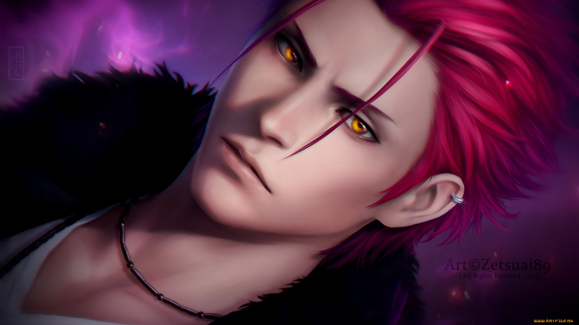 фэнтези, люди, красавец, портрет, взгляд, арт, парень