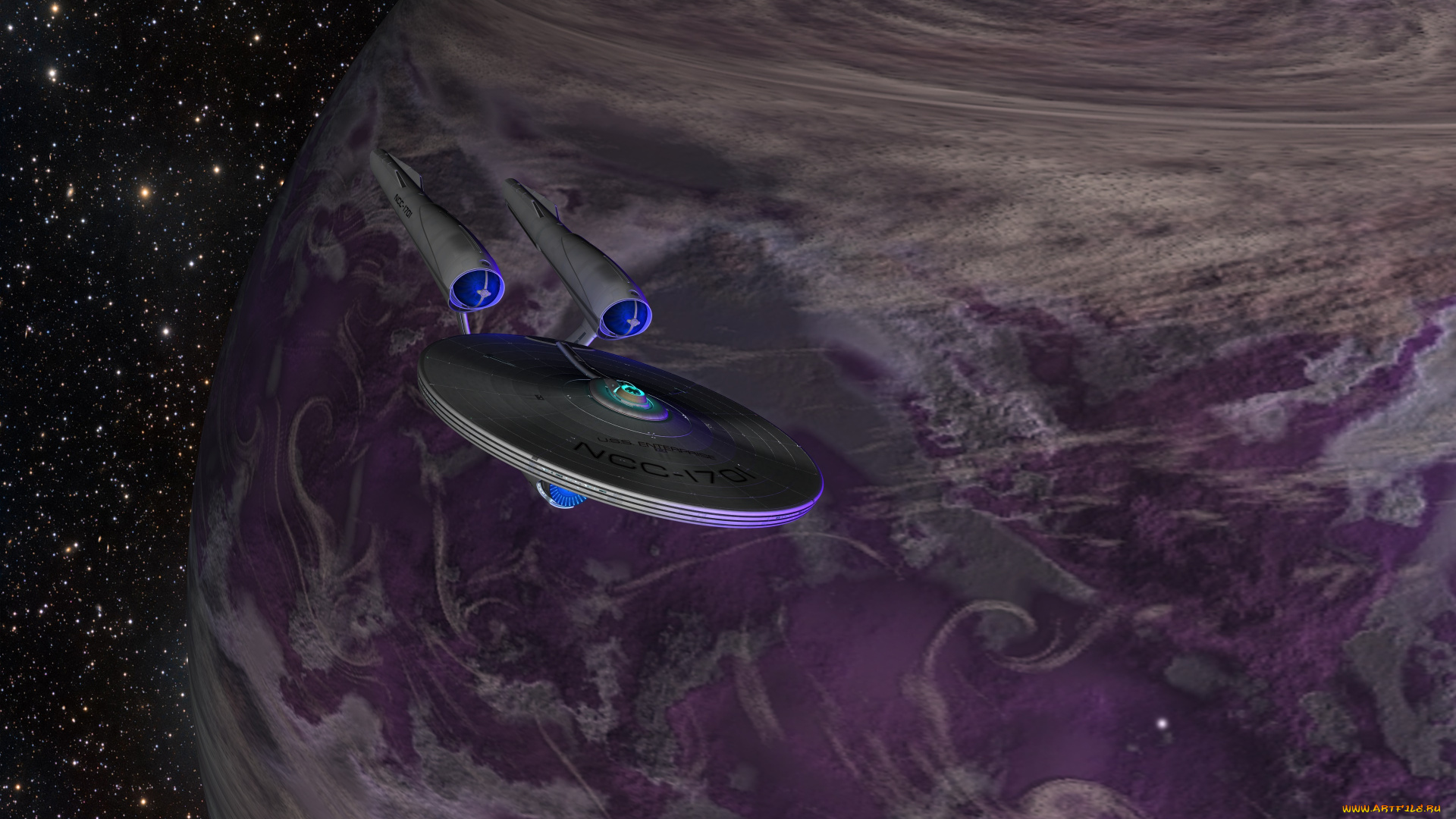 космос, арт, вселенная, полет, космический, корабль