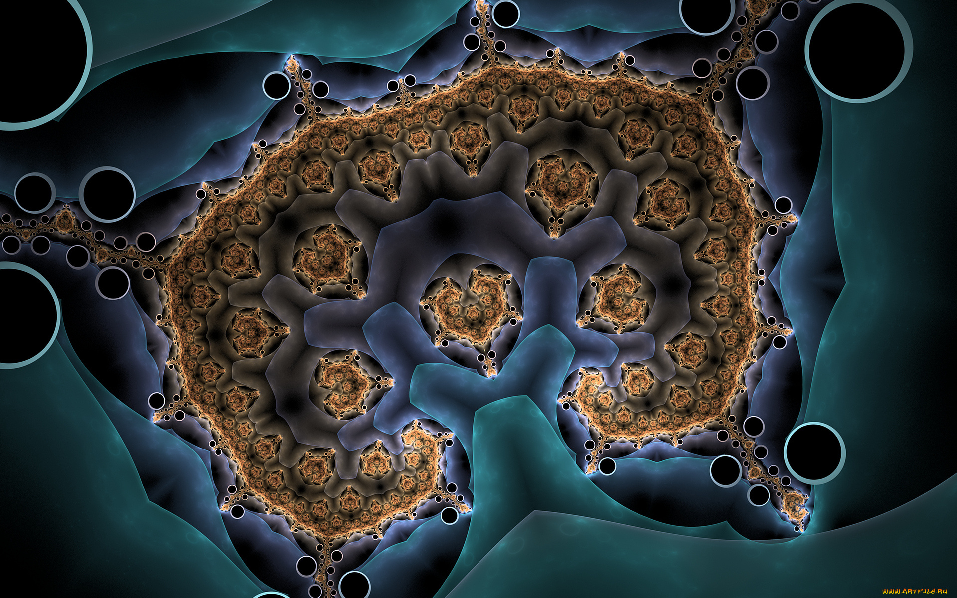 3д, графика, фракталы, , fractal, цвета, фон, узор