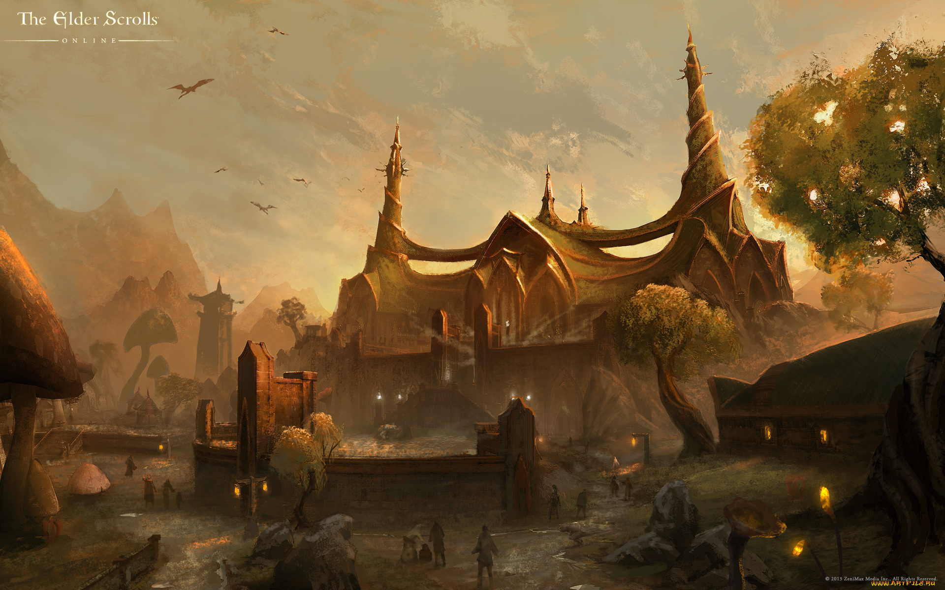 видео, игры, the, elder, scrolls, online, action, ролевая, online, the, elder, scrolls