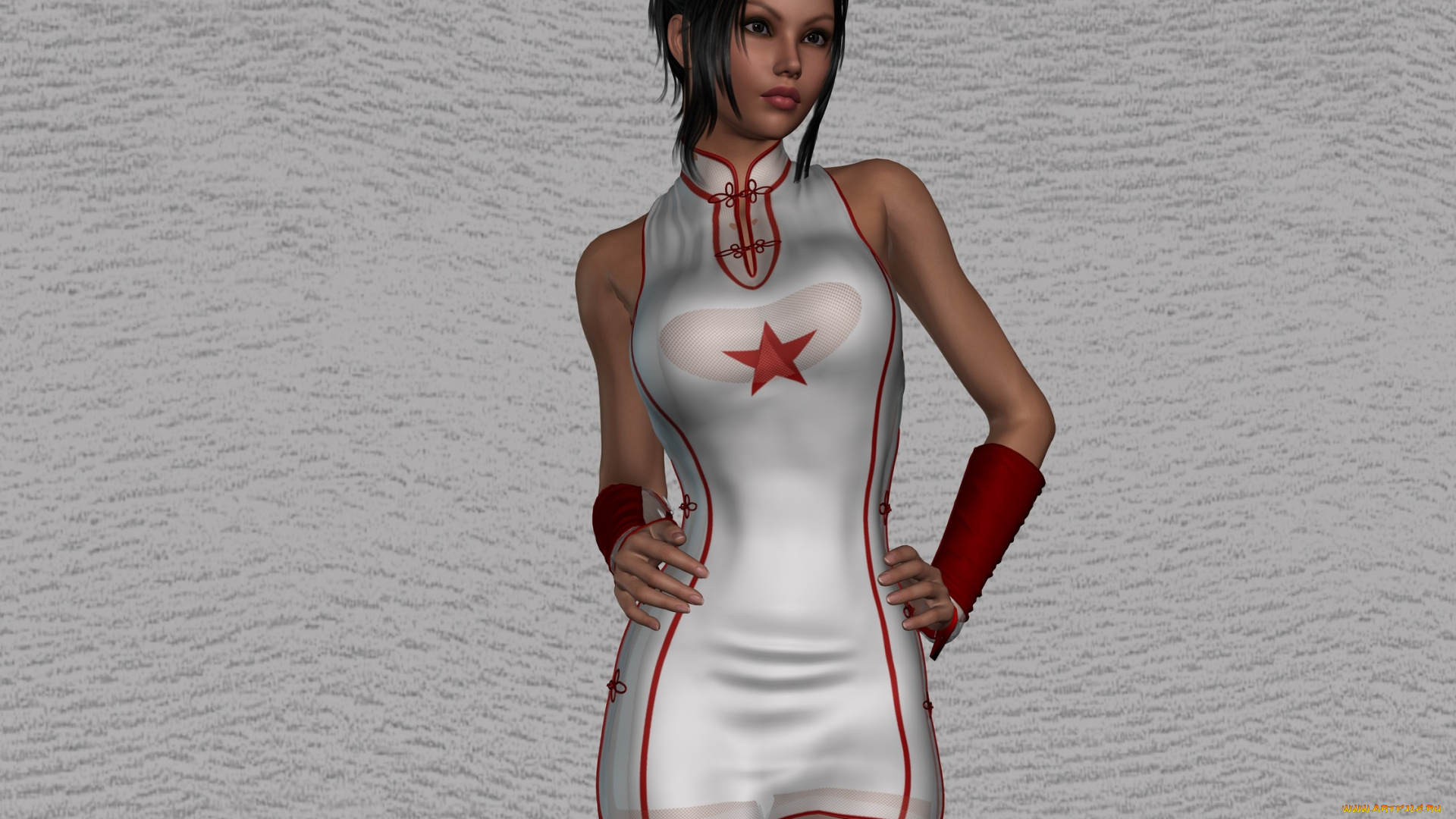 3д, графика, люди, , people, фон, взгляд, девушка