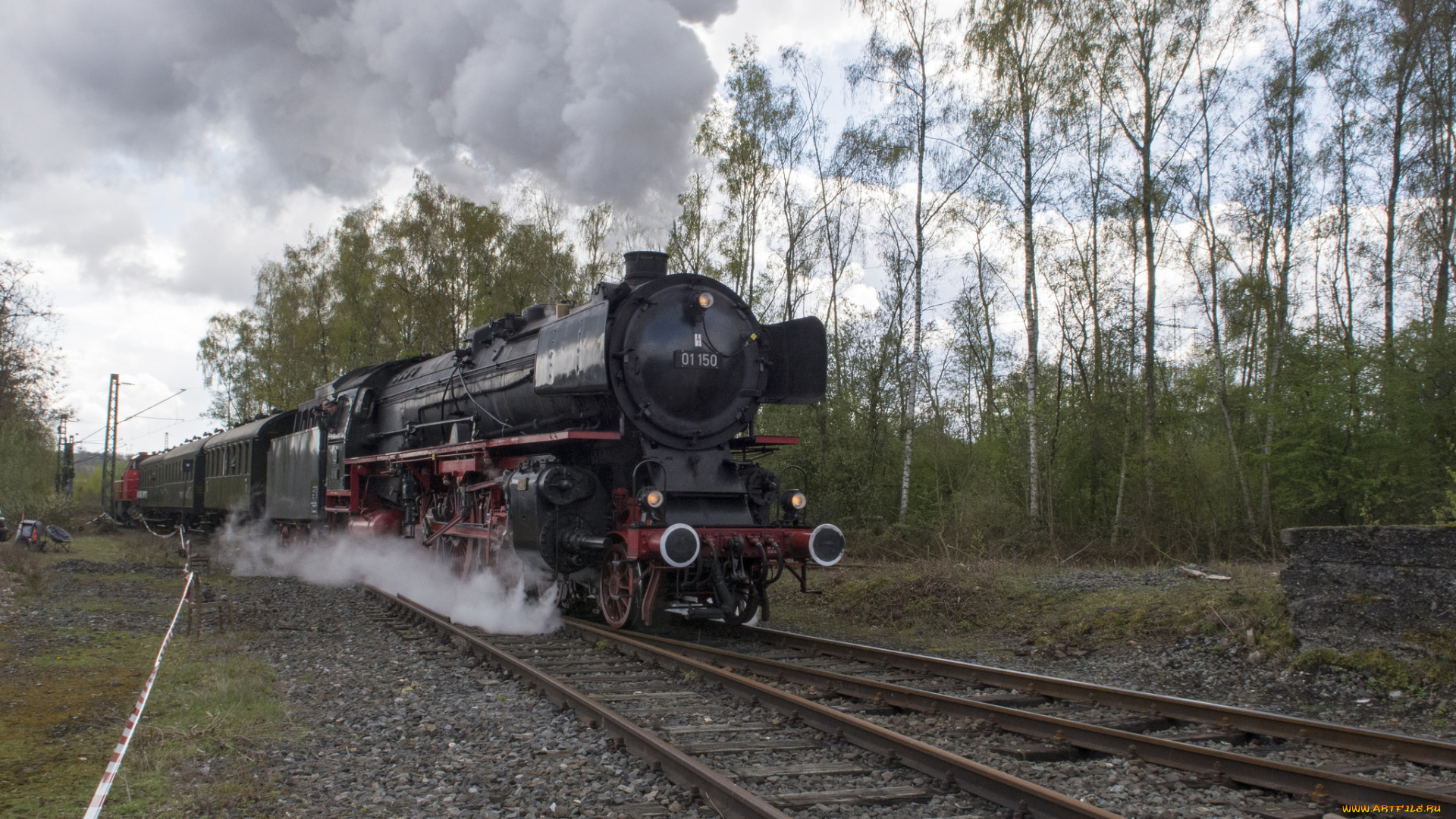 техника, паровозы, рельсы, паровоз