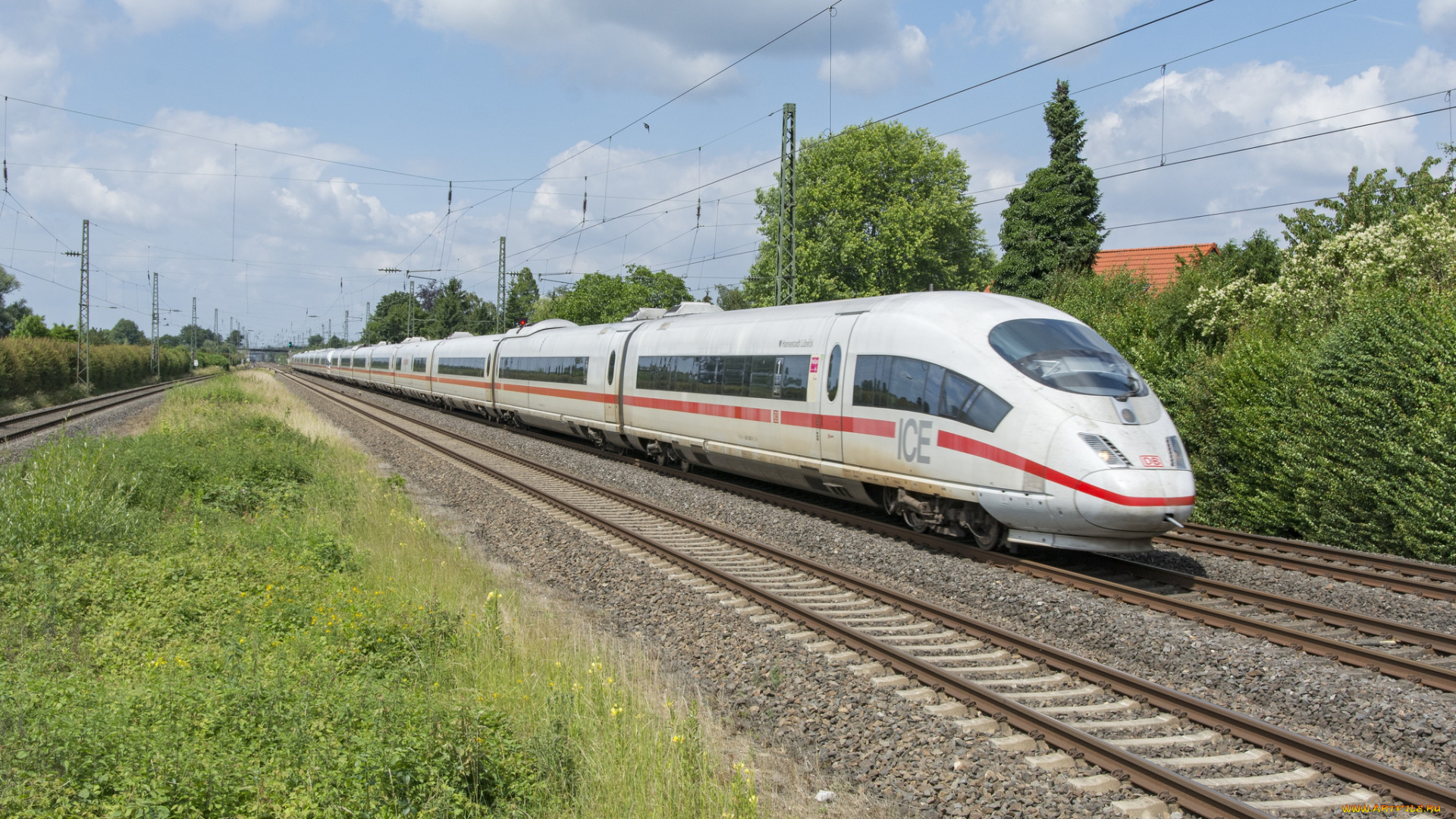 техника, поезда, состав, локомотив, рельсы