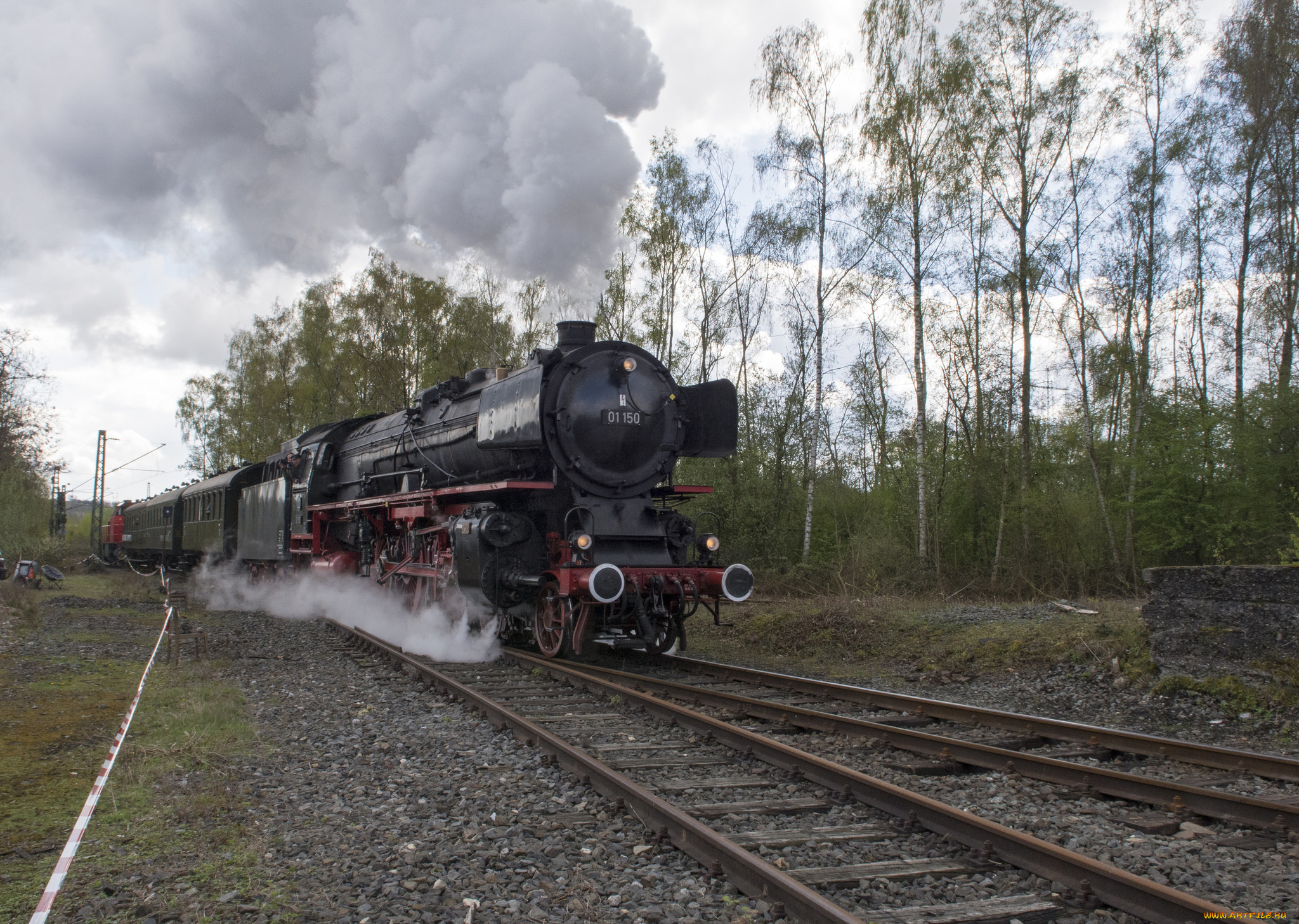 техника, паровозы, рельсы, паровоз