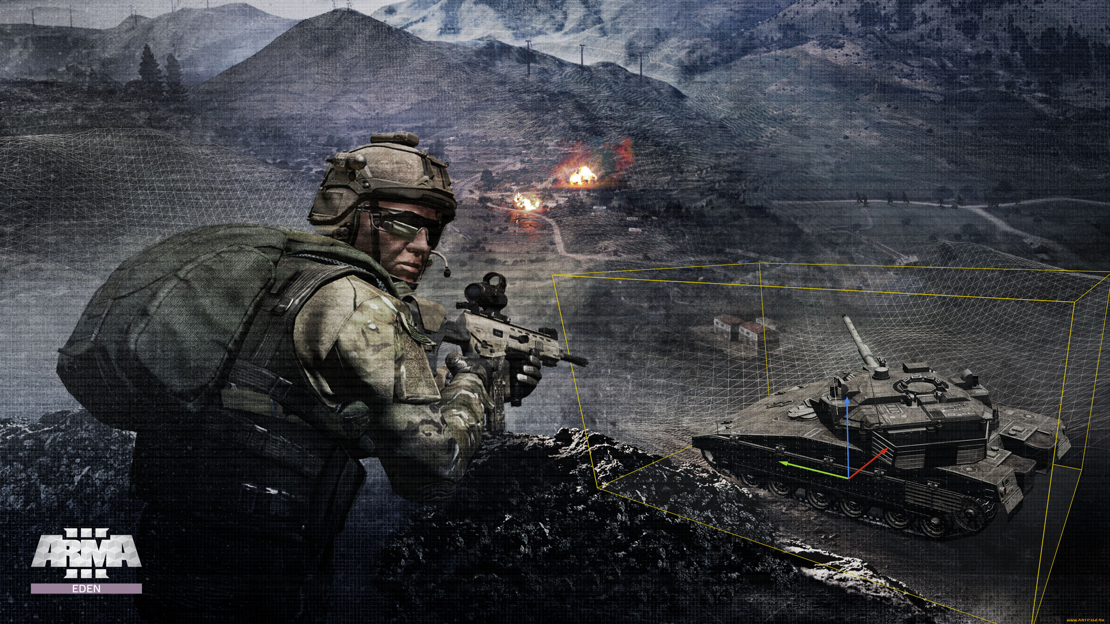 arma, 3, видео, игры, action, шутер, arma, 3