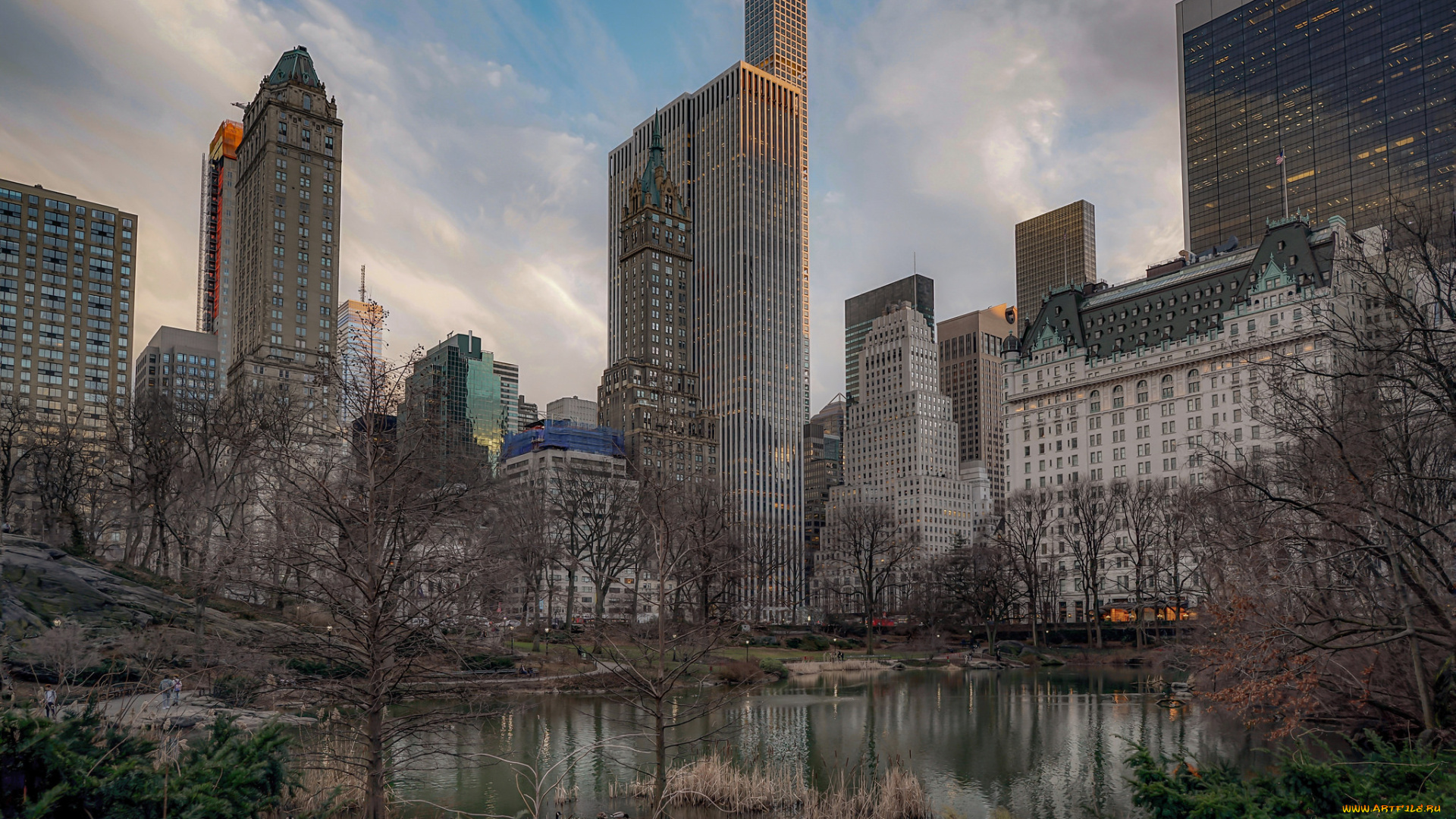 central, park, города, нью-йорк, , сша, парк