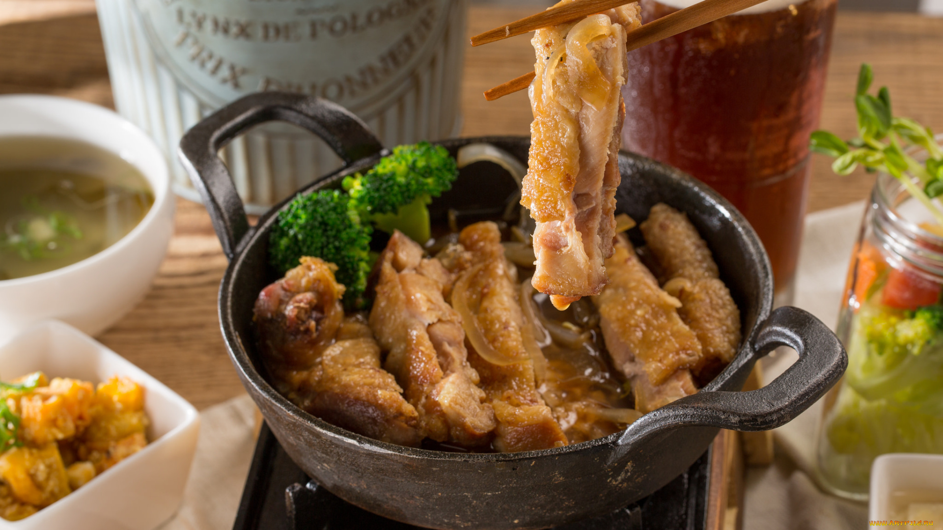 еда, мясные, блюда, кухня, китайская