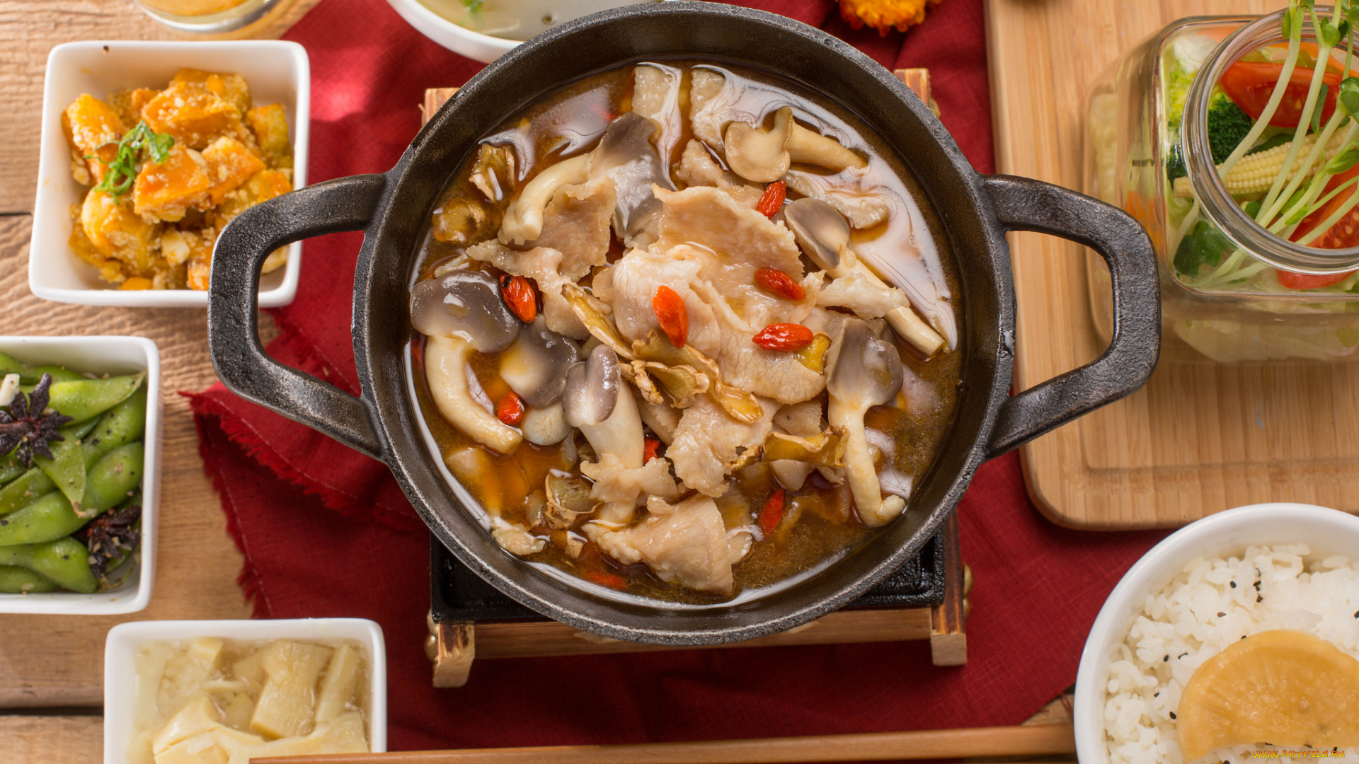 еда, первые, блюда, китайская, кухня