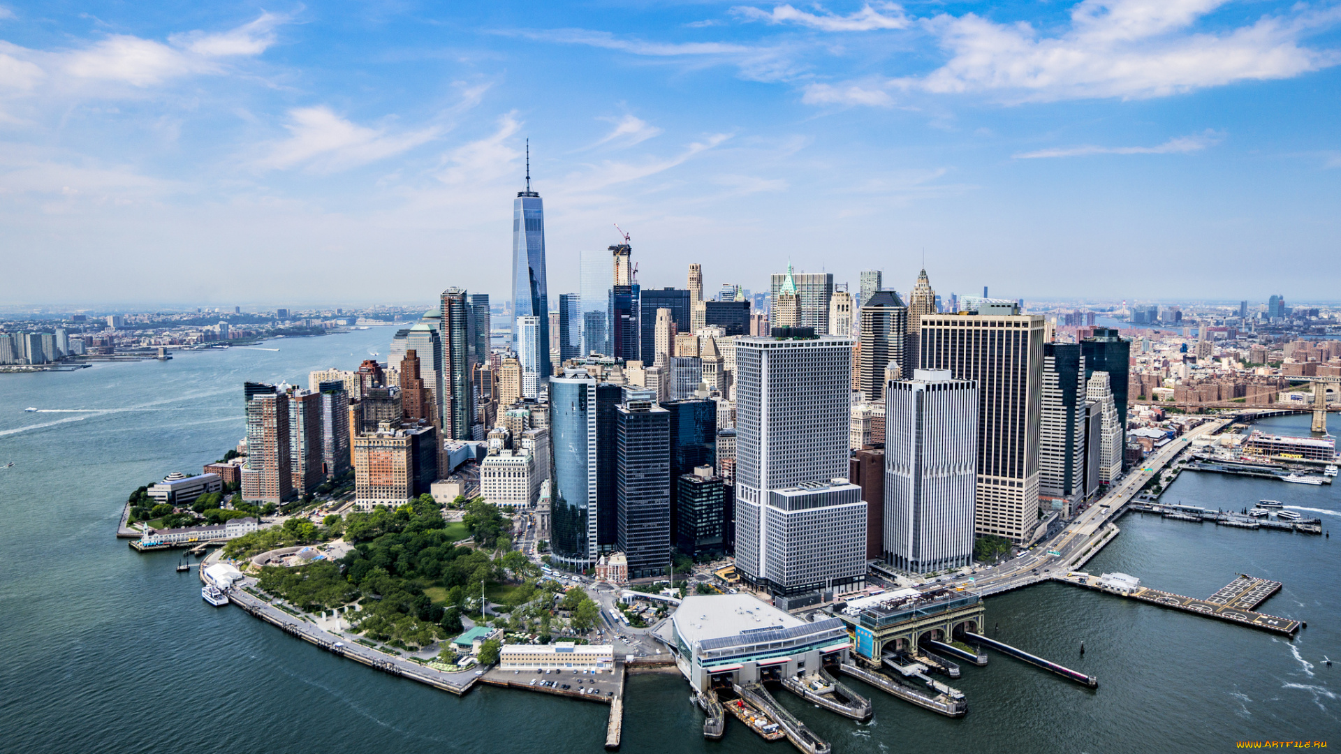 manhattan, города, нью-йорк, , сша, побережье