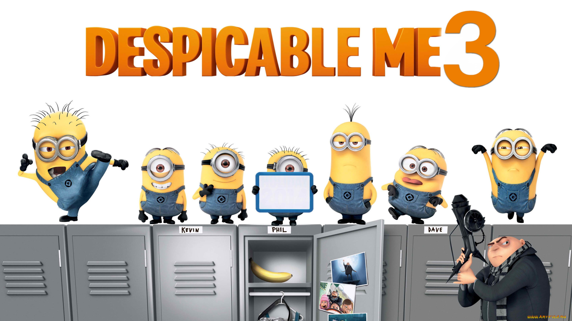 мультфильмы, despicable, me, 3, despicable, me, 3