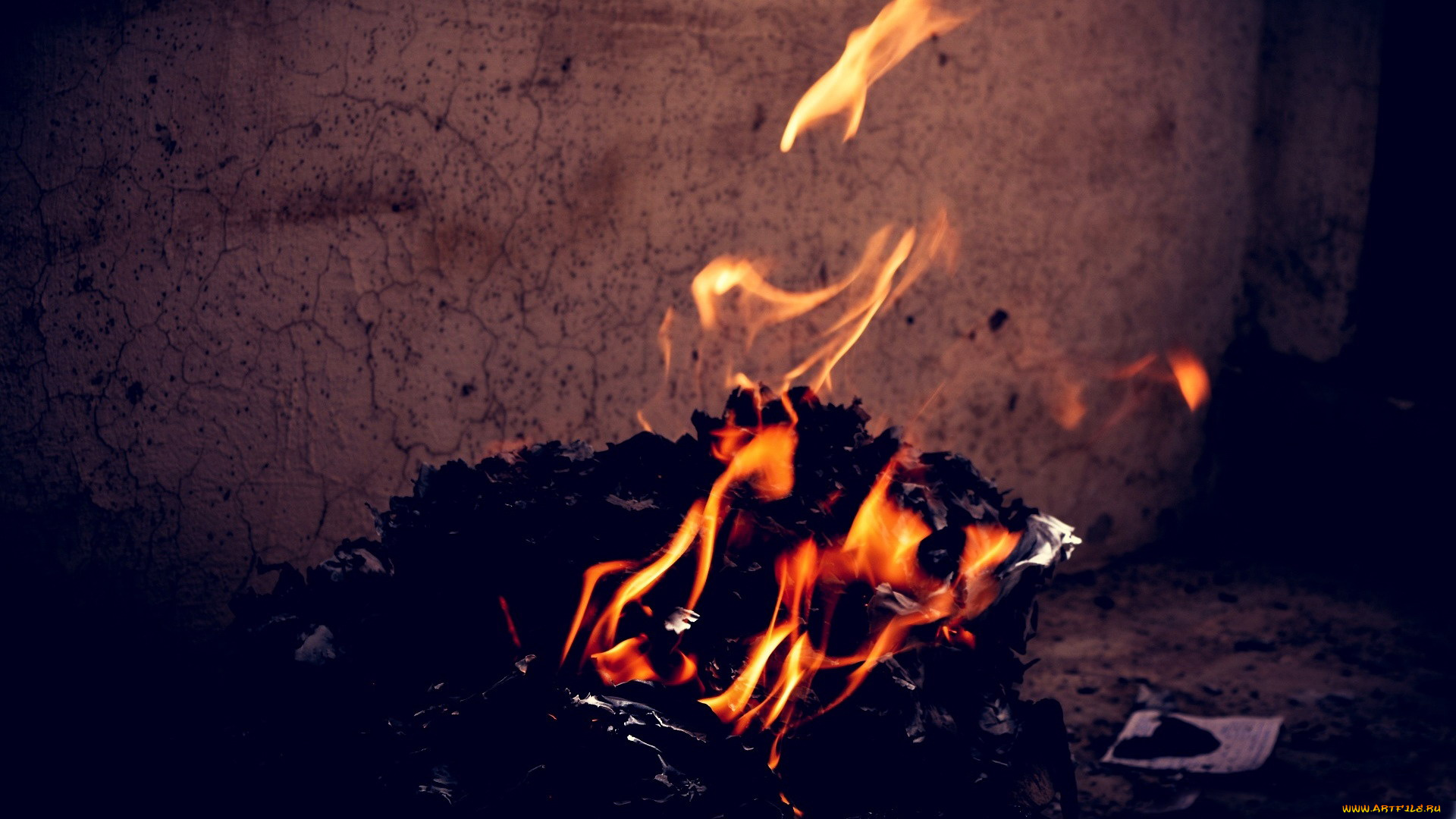 природа, огонь, пламя