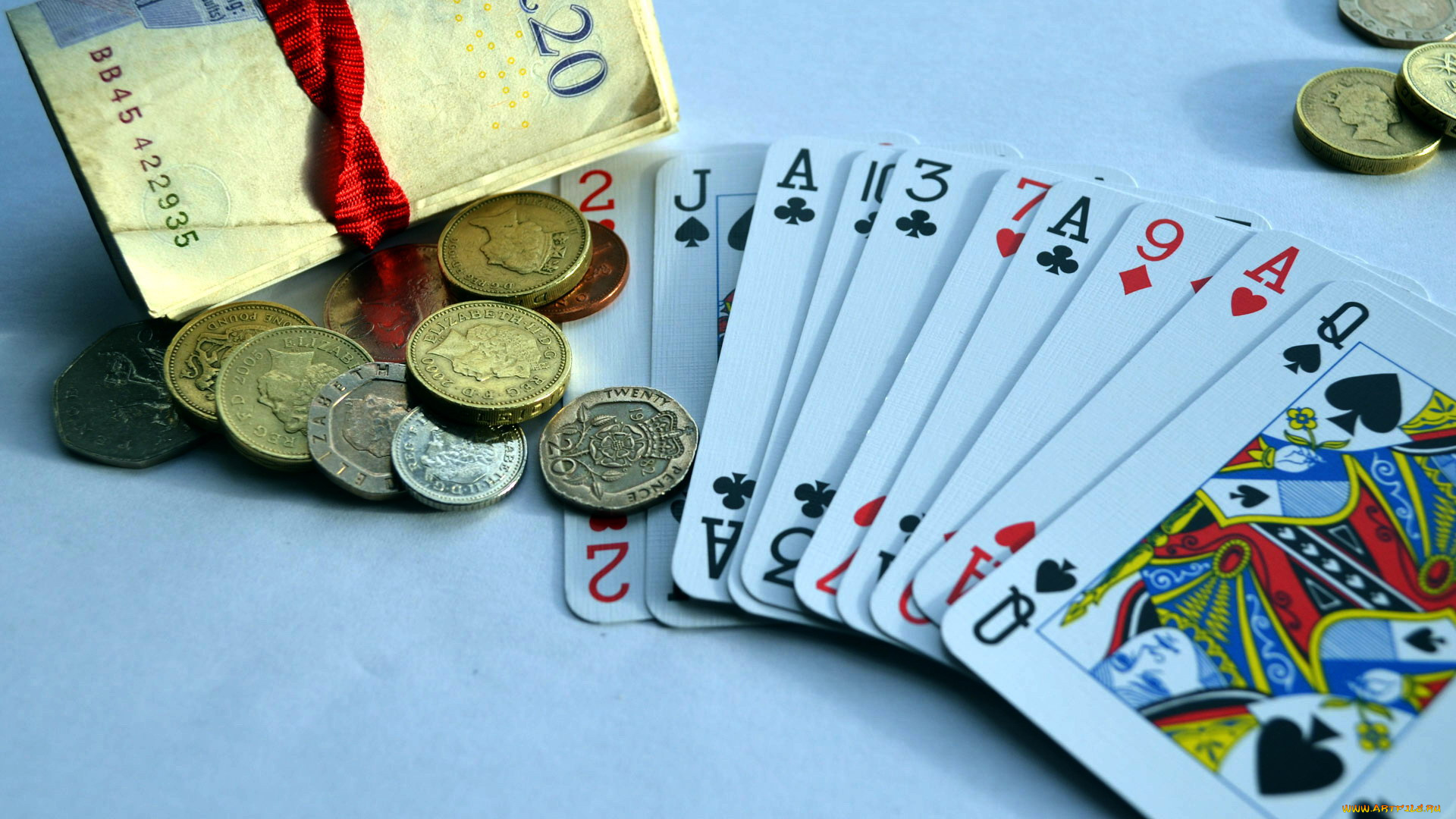 разное, настольные, игры, , азартные, игры, монеты, карты, банкноты, фунты