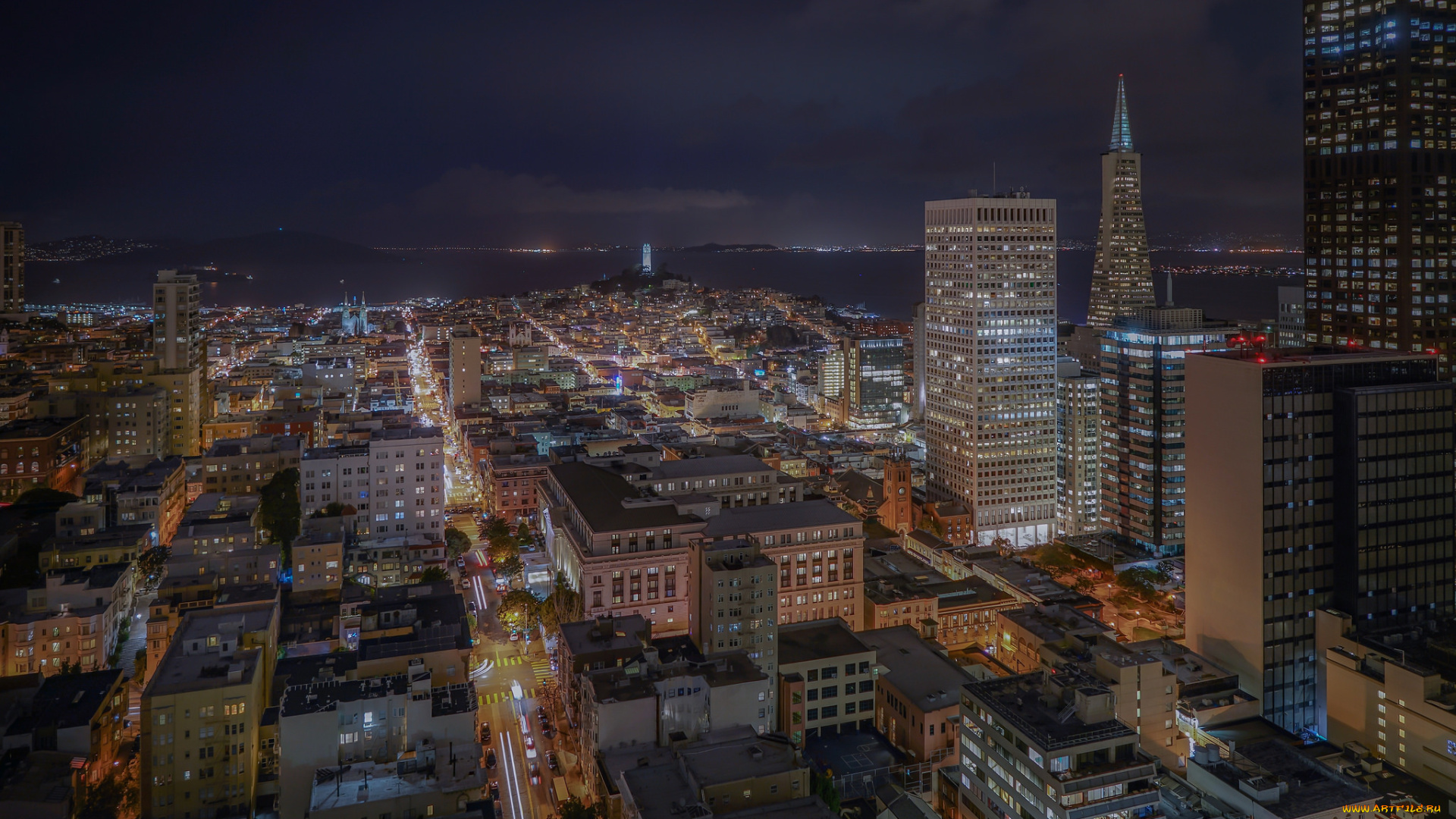 san, francisco, города, сан-франциско, , сша, панорама, небоскребы