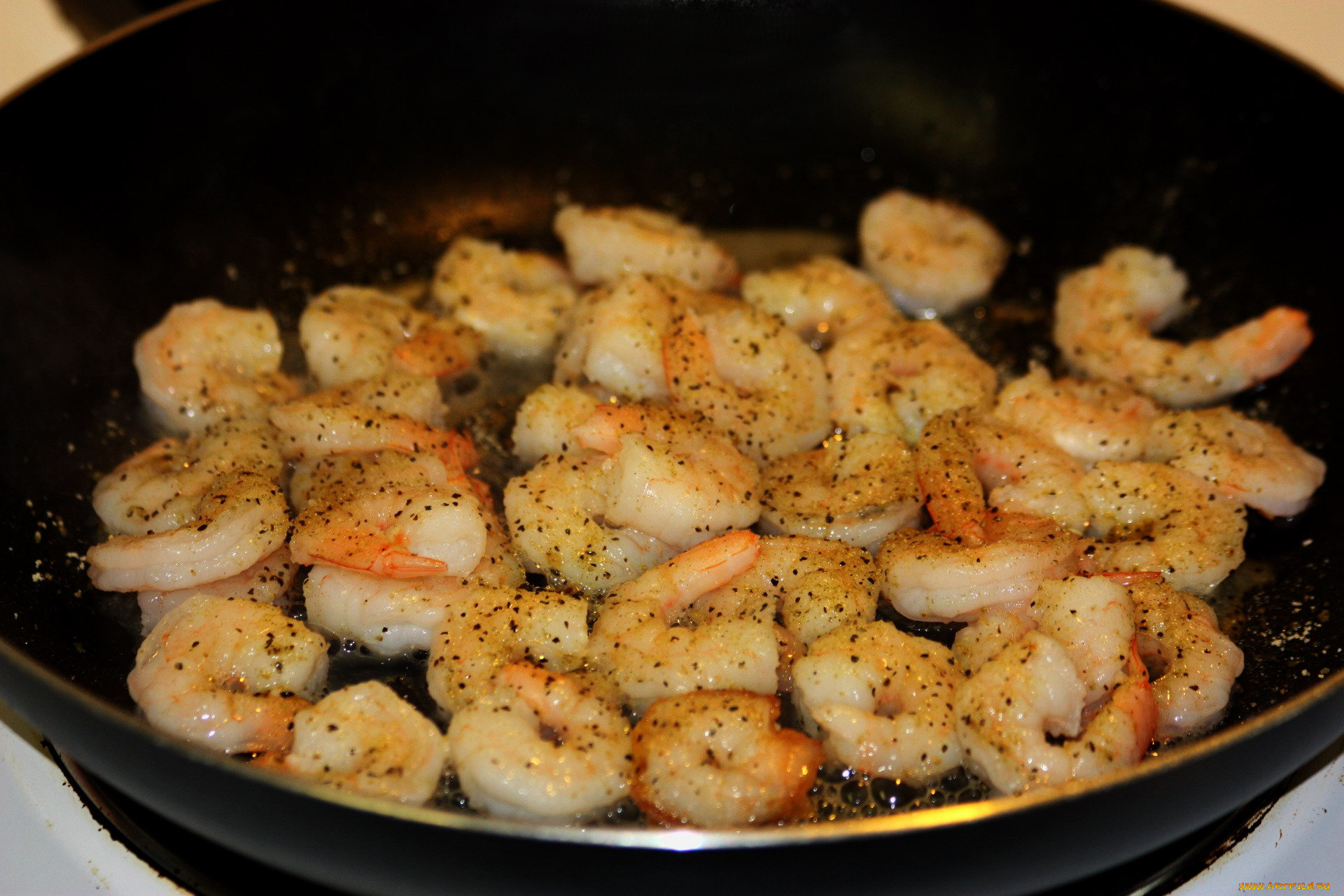 еда, рыбные, блюда, , с, морепродуктами, креветки