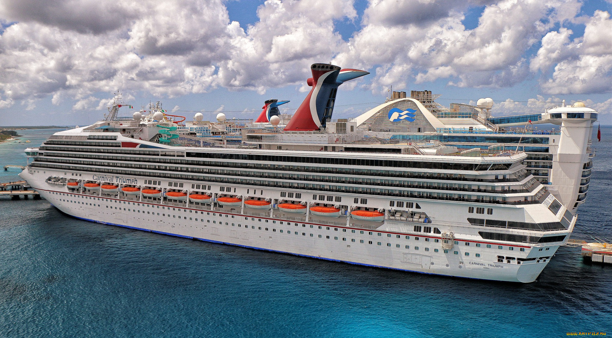 carnival, triumph, корабли, лайнеры, круиз, лайнер