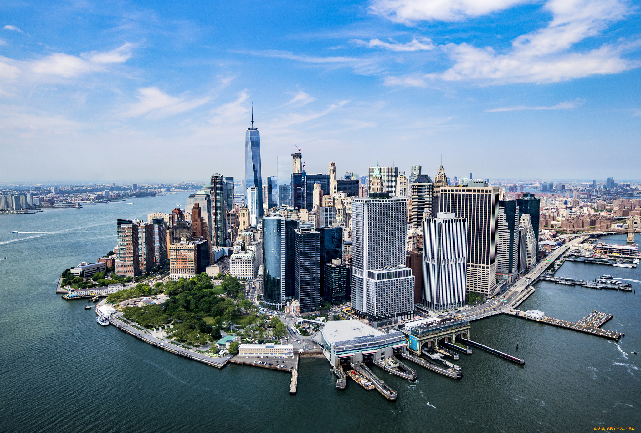 manhattan, города, нью-йорк, , сша, побережье