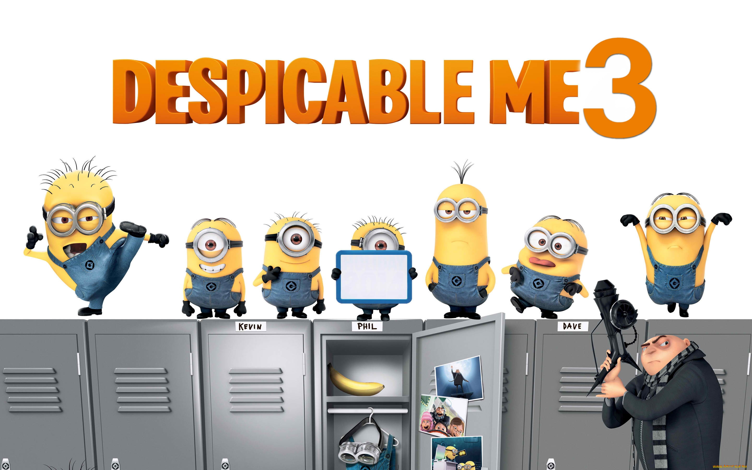 мультфильмы, despicable, me, 3, despicable, me, 3