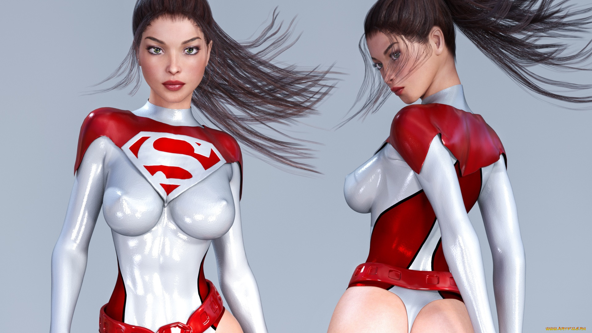 3д, графика, люди, , people, девушка, фон, взгляд