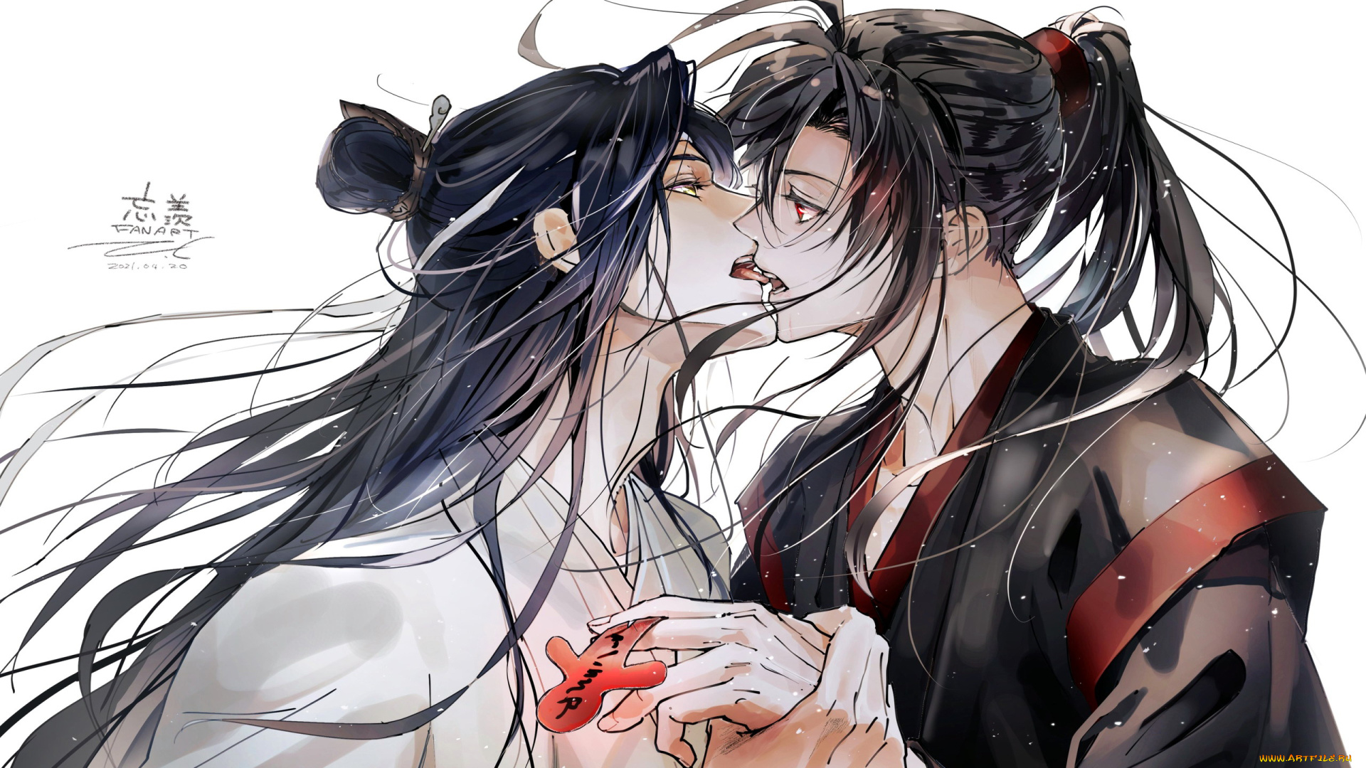 аниме, mo, dao, zu, shi, лань, ванцзи, вэй, усянь, человечек