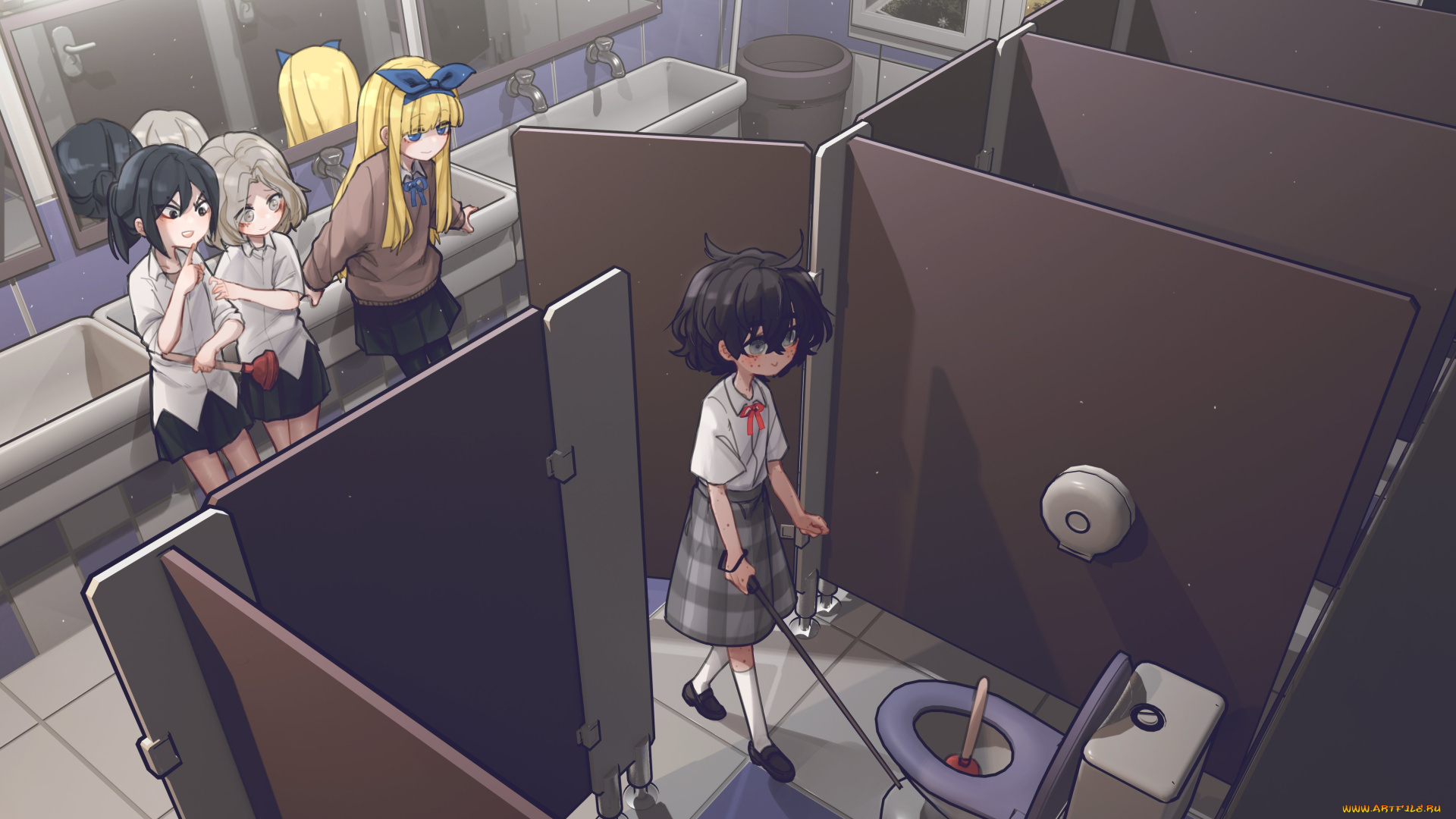 аниме, unknown, , другое, , девушки