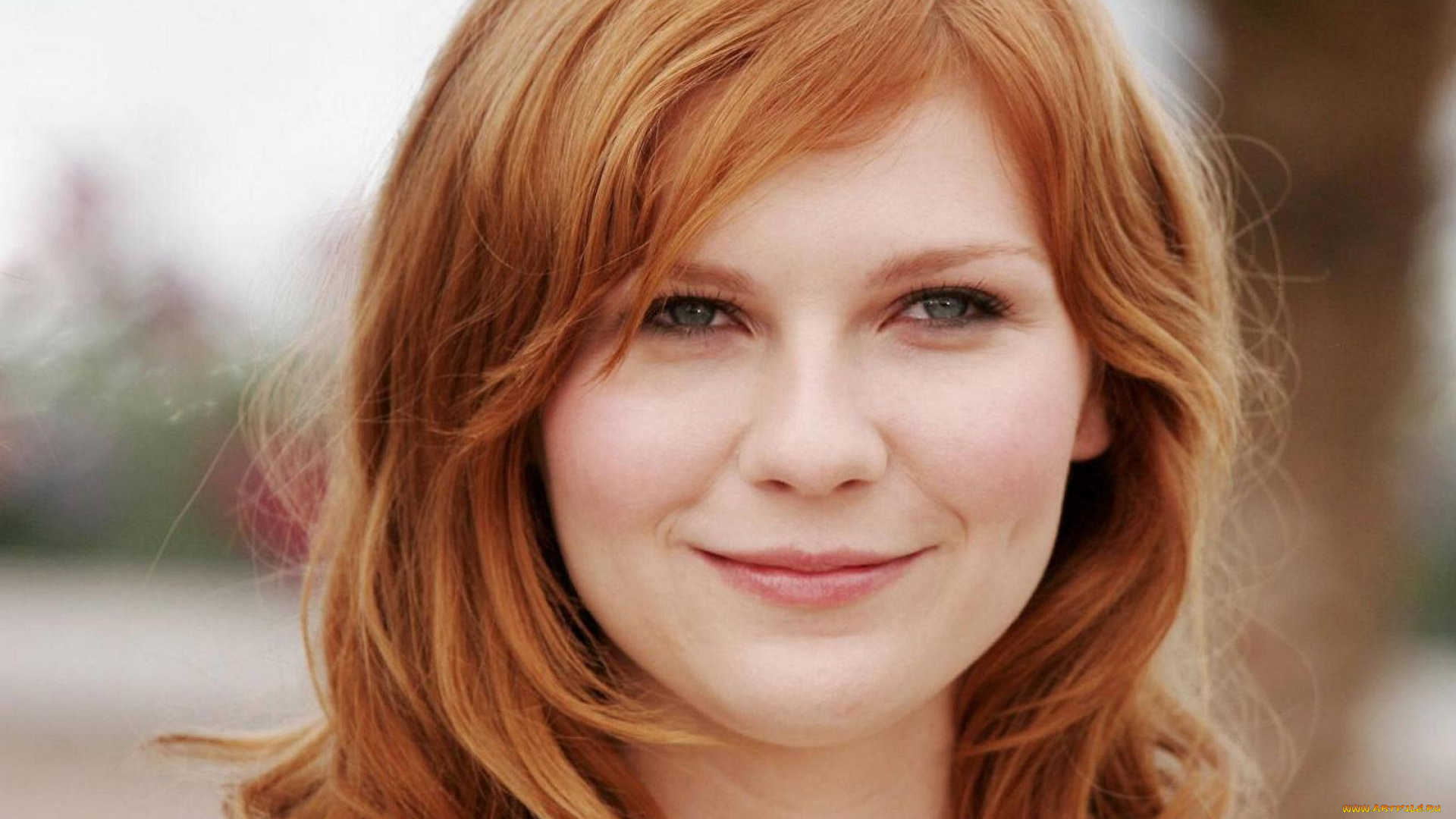 девушки, kirsten, dunst, актриса, рыжая, лицо
