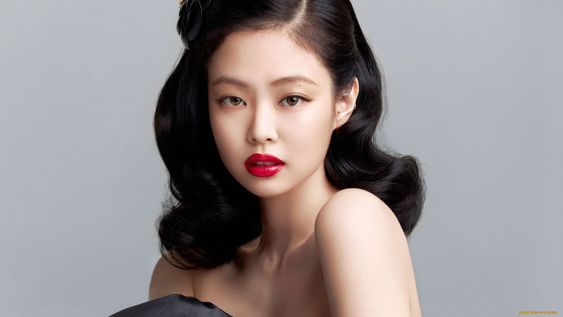 музыка, -, k-pop, азиатка, взгляд, макияж, kim, jennie