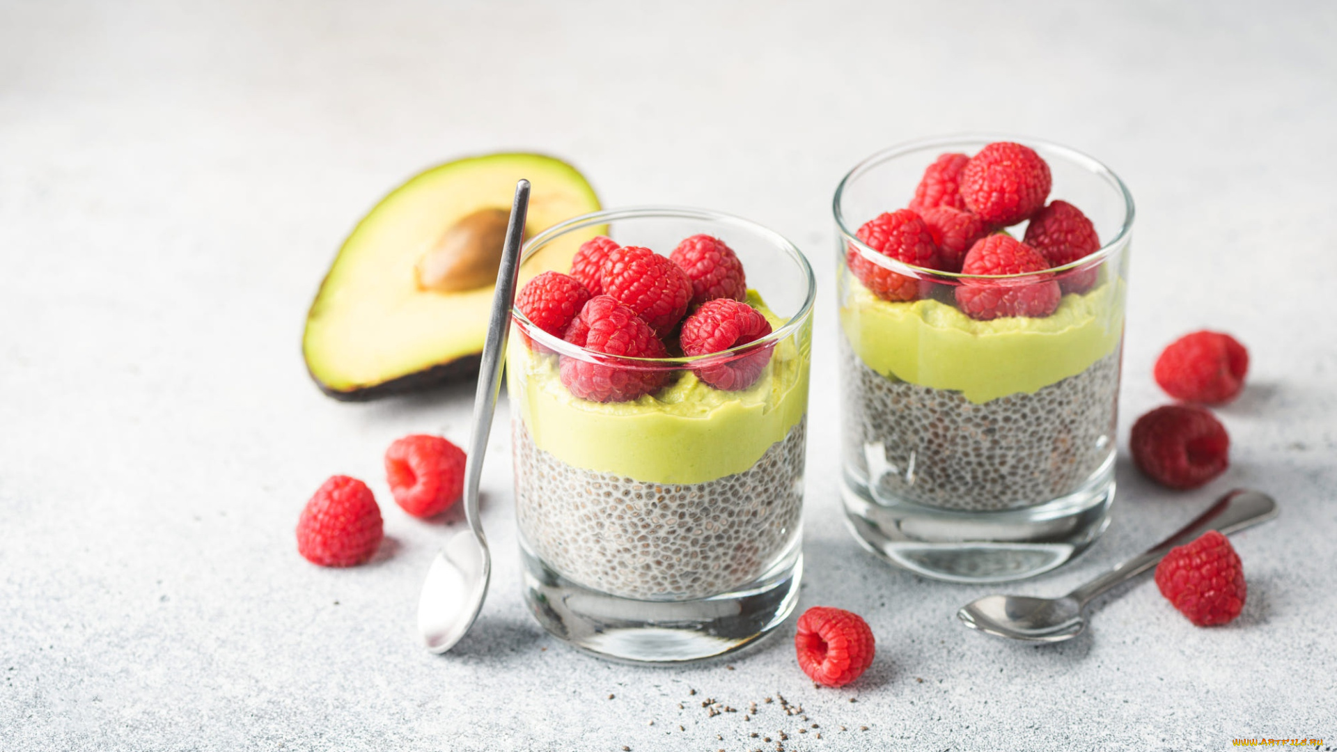 еда, мороженое, , десерты, авокадо, десерты, ягоды, малина