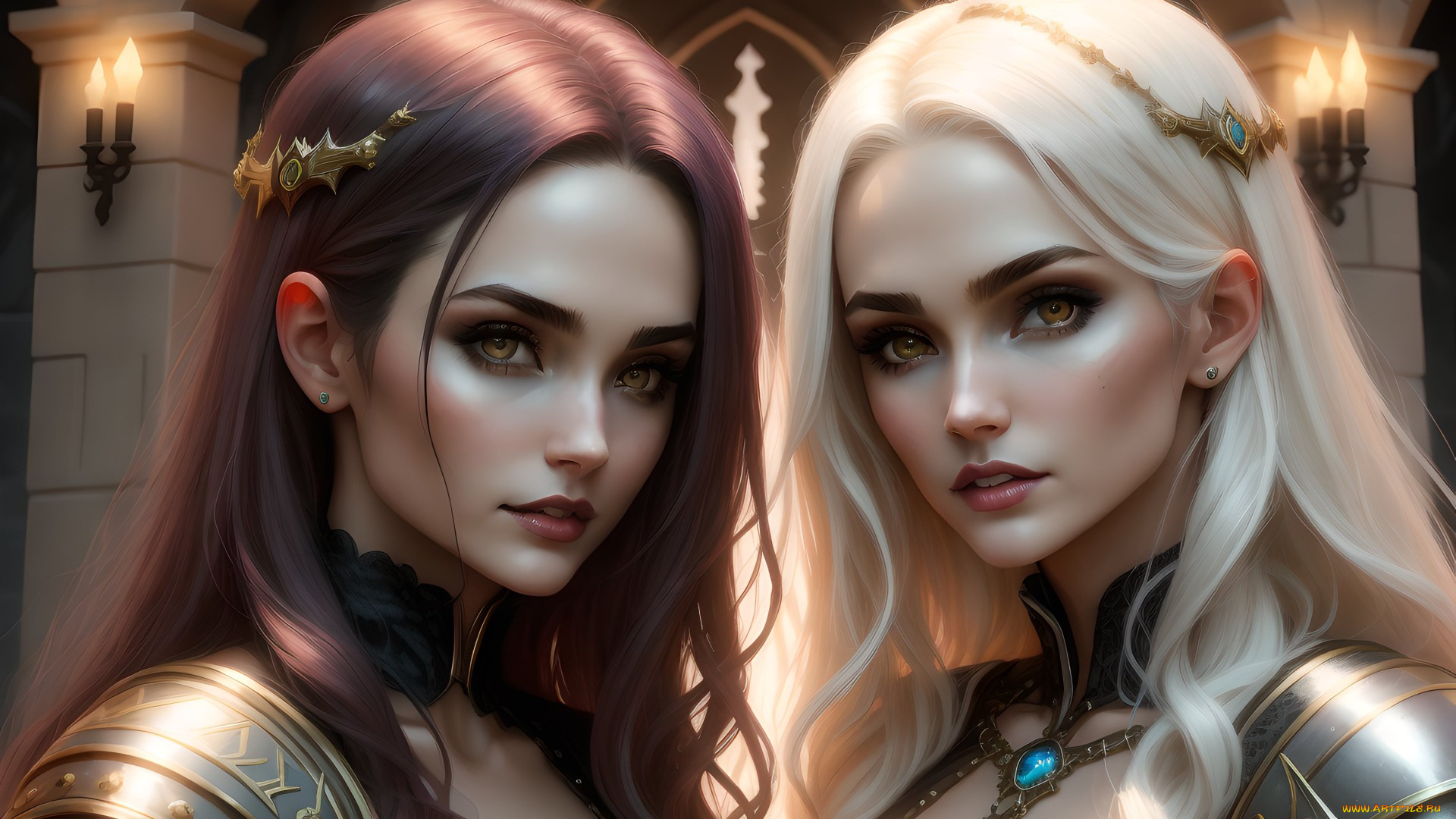 фэнтези, девушки, нейросети, графика, нейроарт, ai, art, нейронные, сети, рисунки, нейро, искусство