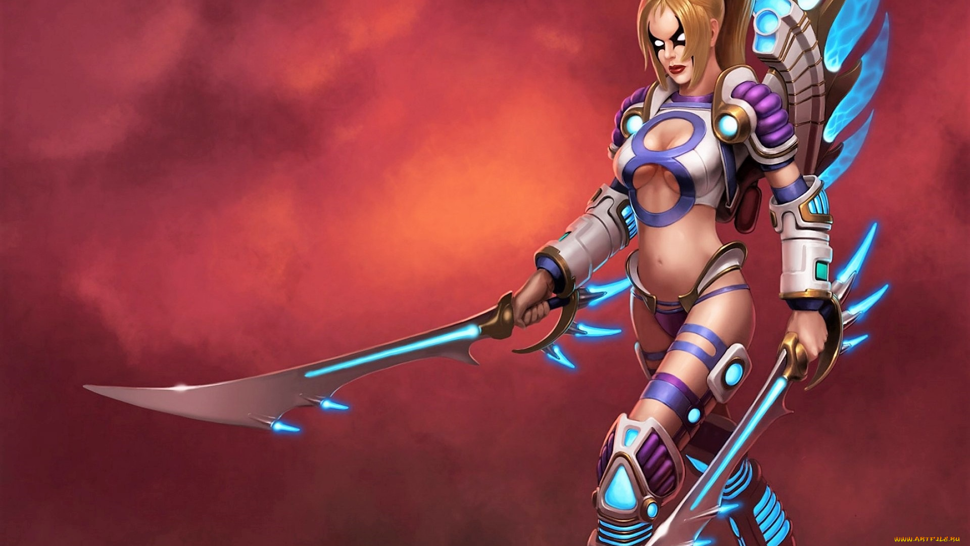 видео, игры, sacred, 2, , fallen, angel, персонаж, оружие