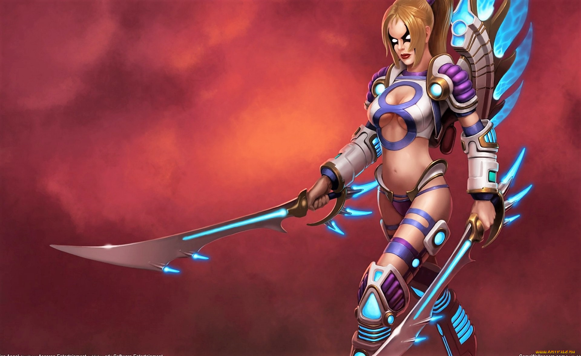 видео, игры, sacred, 2, , fallen, angel, персонаж, оружие