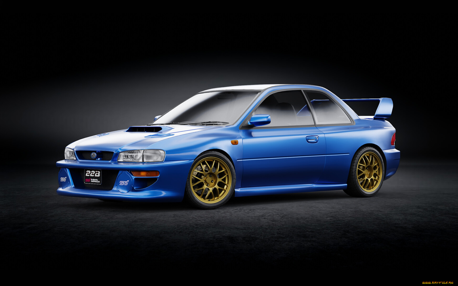 автомобили, 3д, subaru