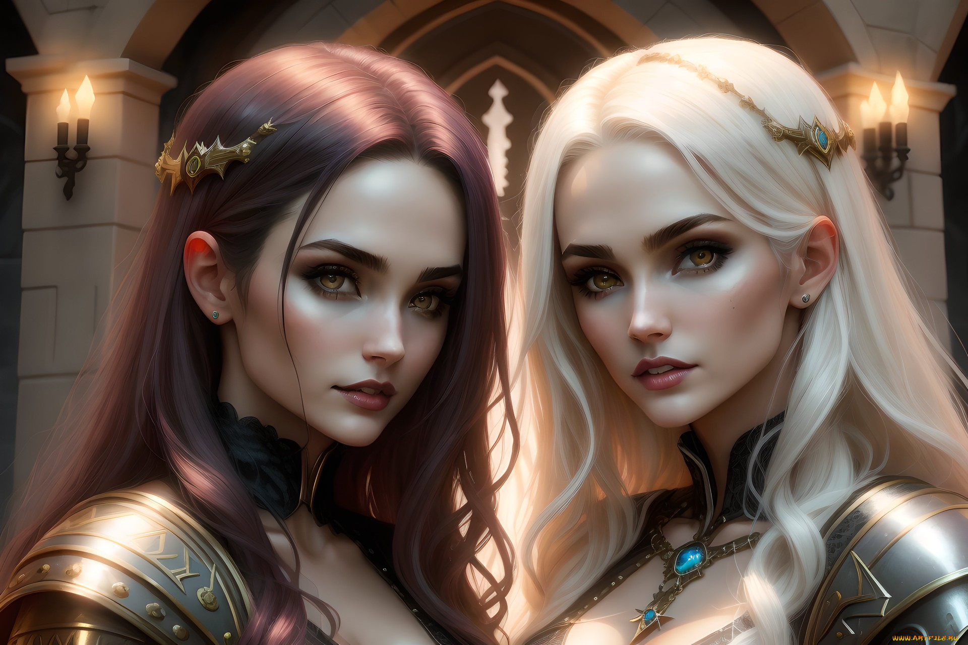 фэнтези, девушки, нейросети, графика, нейроарт, ai, art, нейронные, сети, рисунки, нейро, искусство