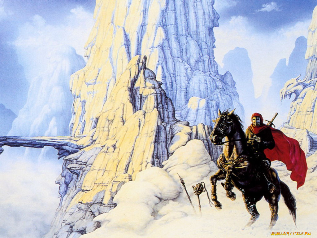 фэнтези, всадники, наездники