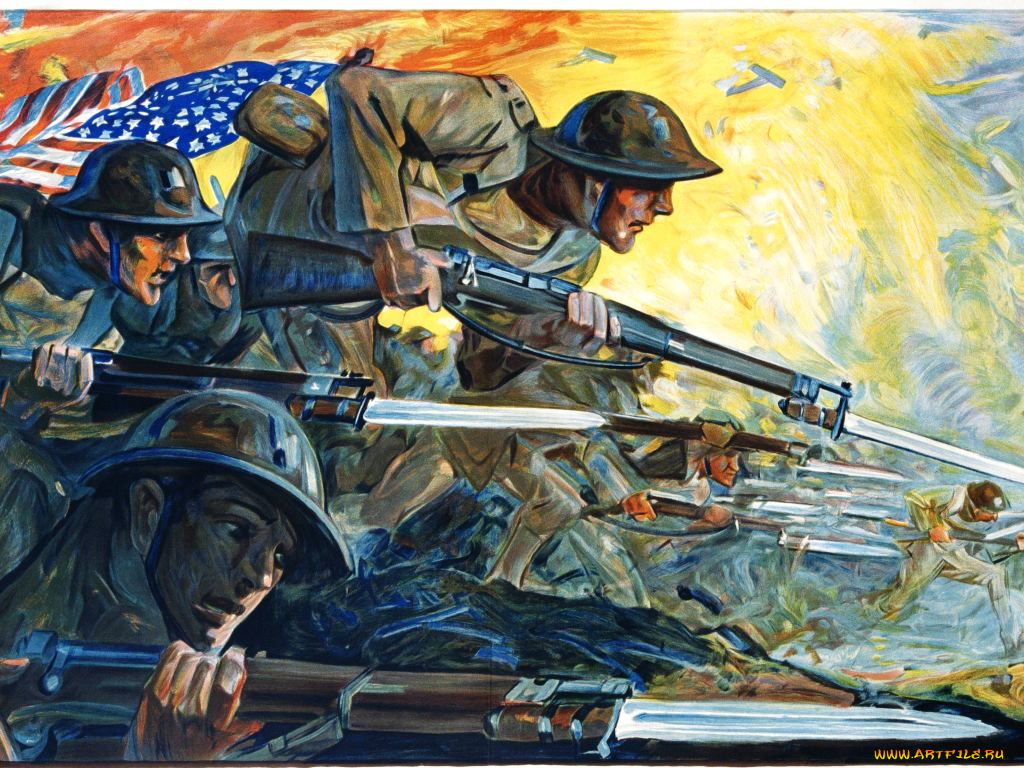 рисованные, армия