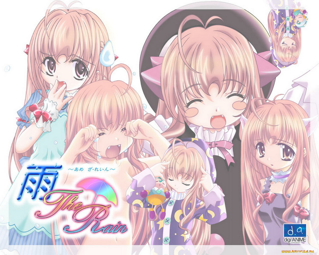 аниме, the, rain