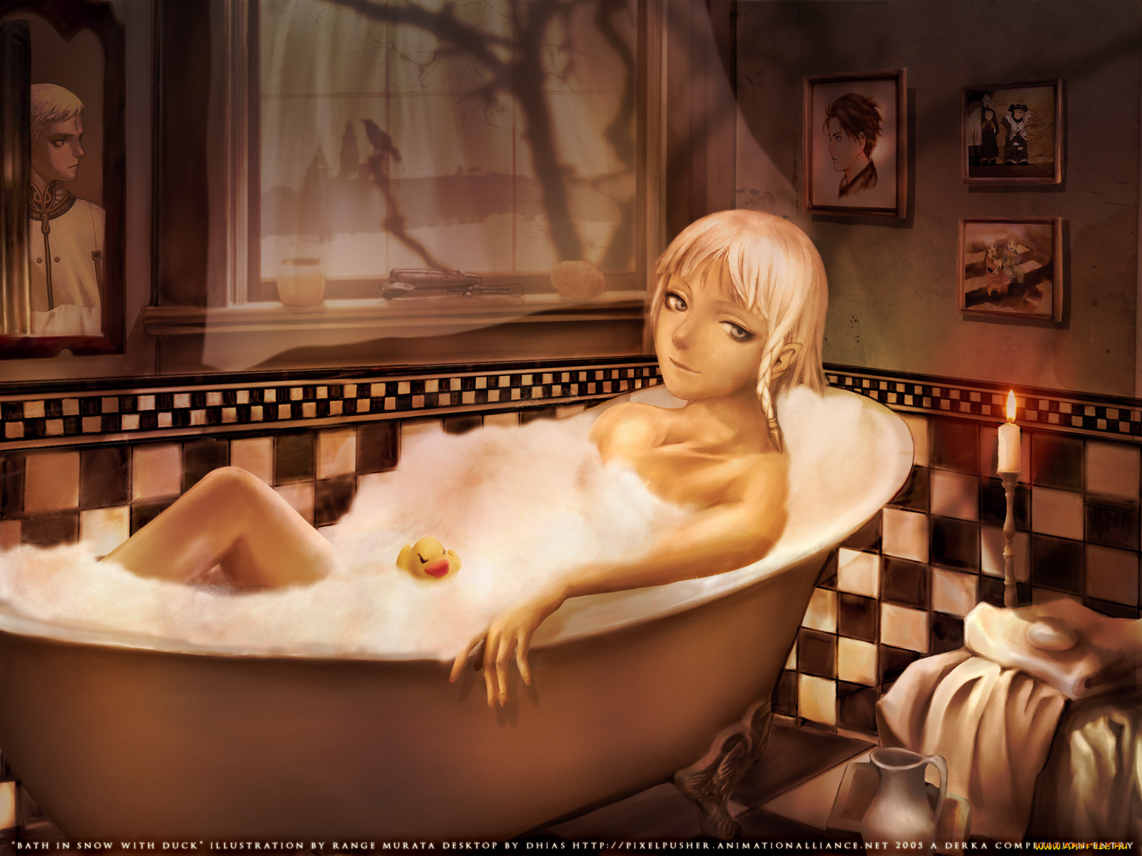 аниме, range, murata, artbook