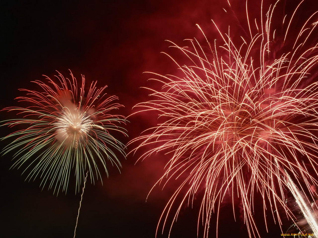 разное, салюты, фейерверки