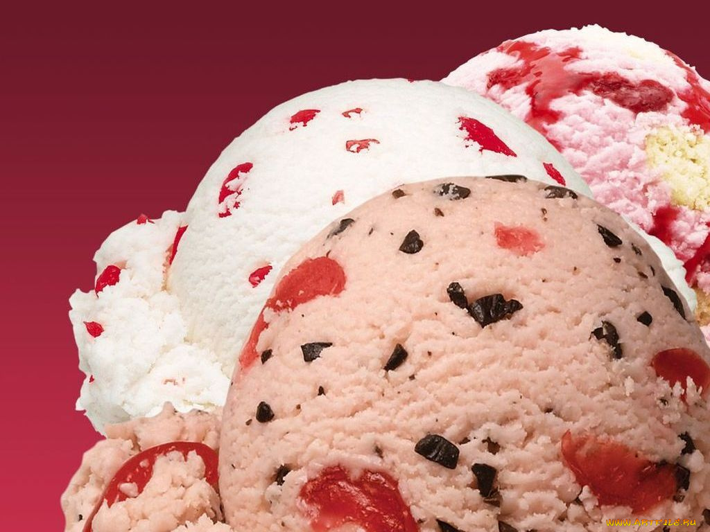 еда, мороженое, десерты