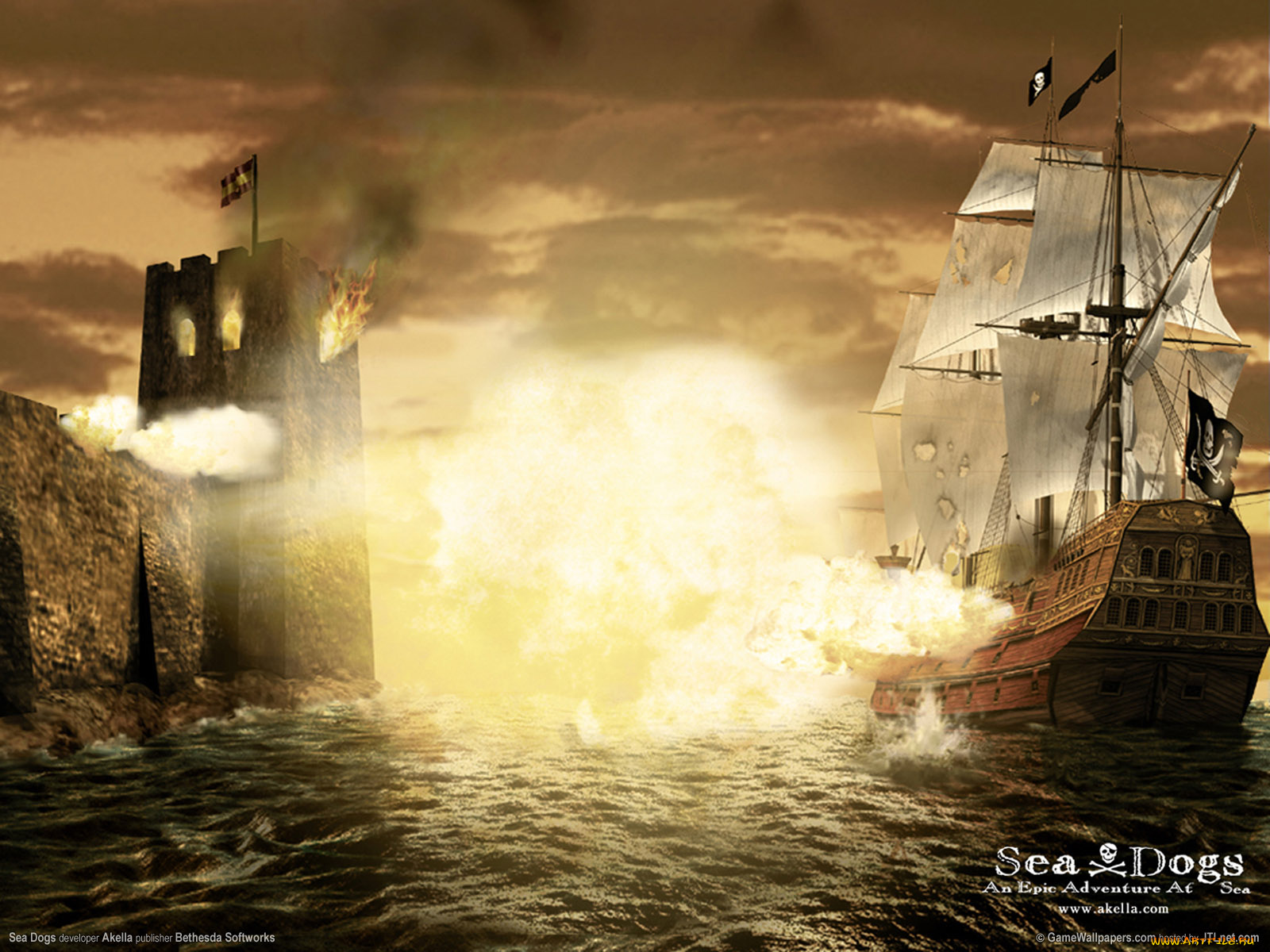 видео, игры, корсары, проклятье, дальних, морей, sea, dogs